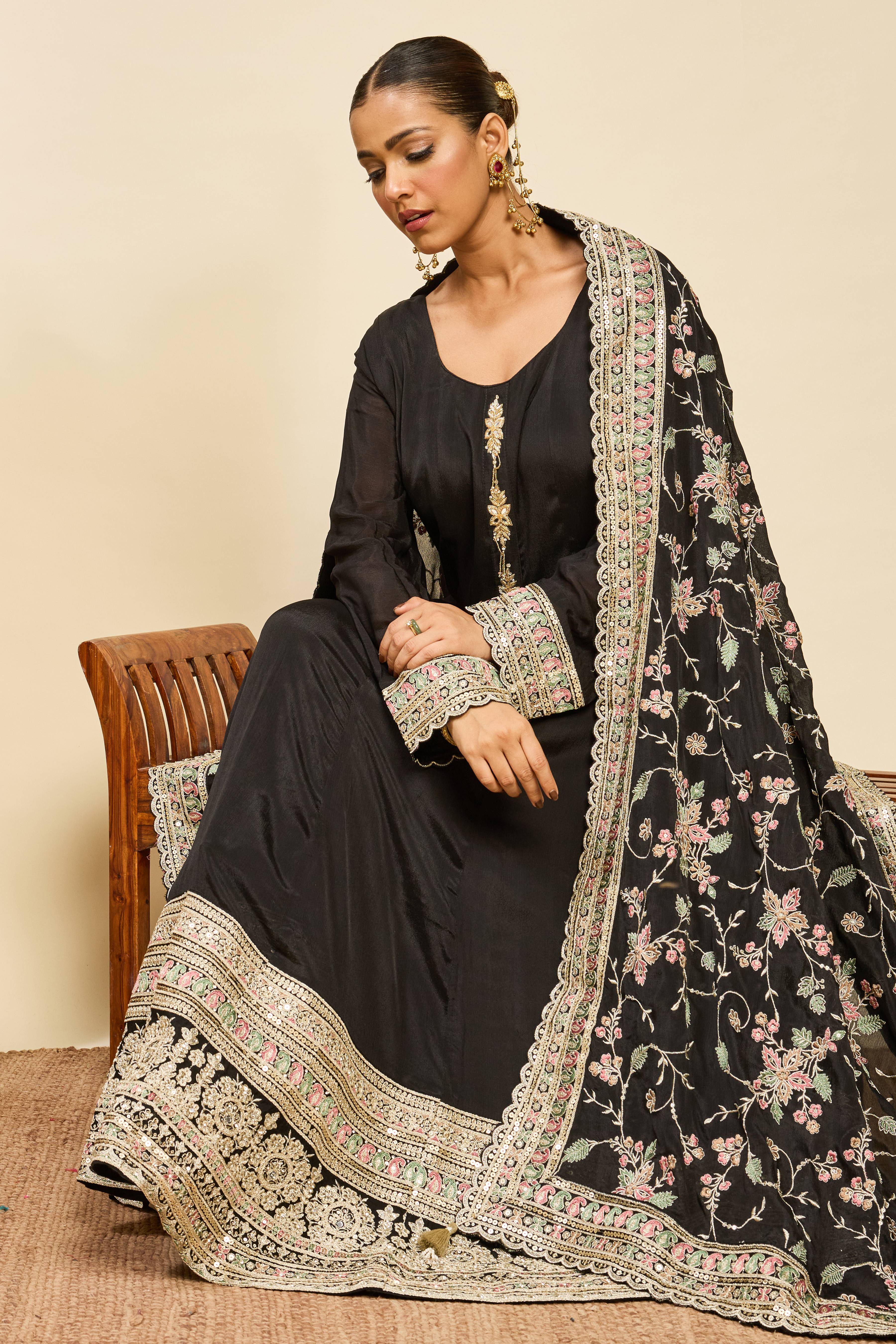Malang Kohl Anarkali Set