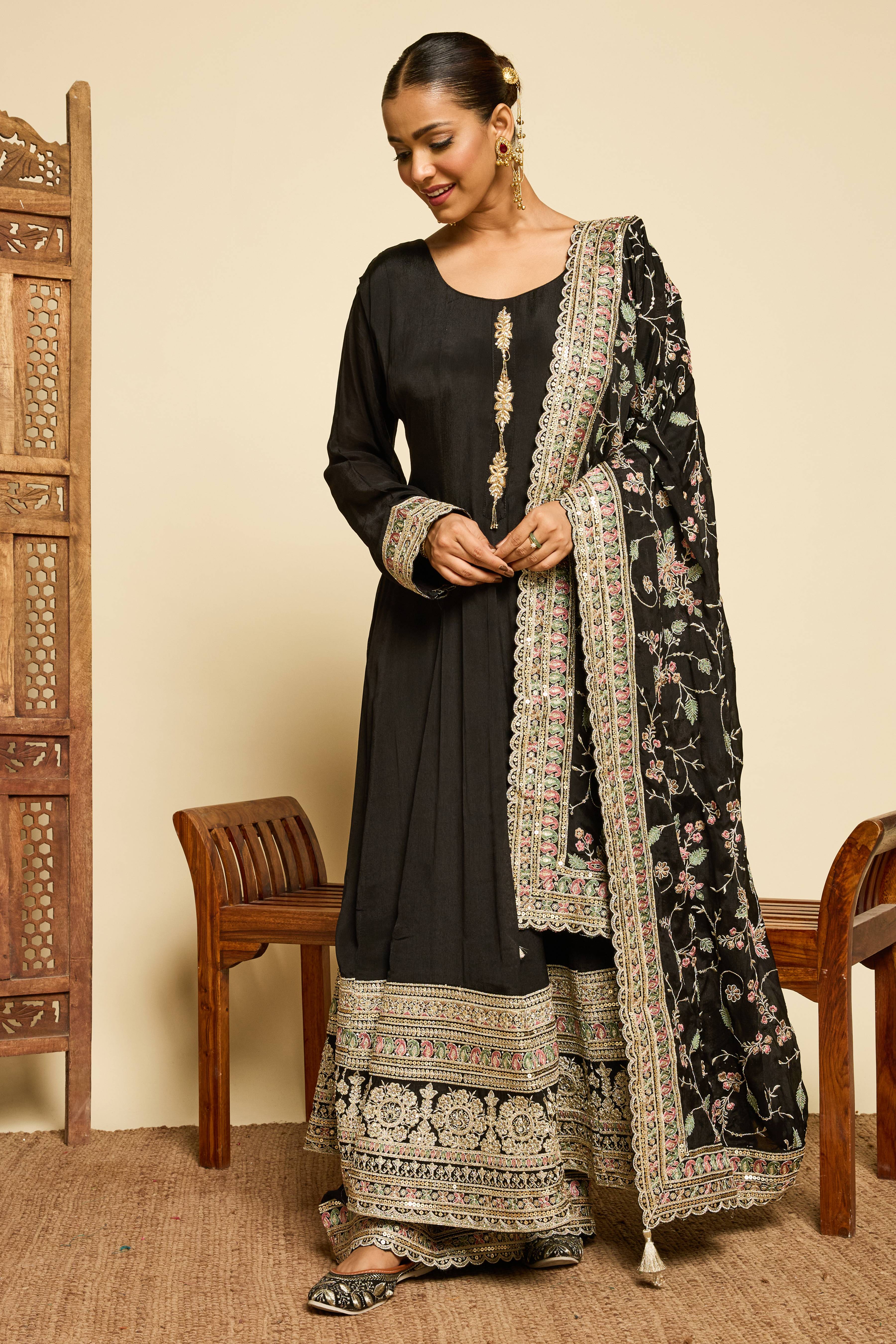 Malang Kohl Anarkali Set