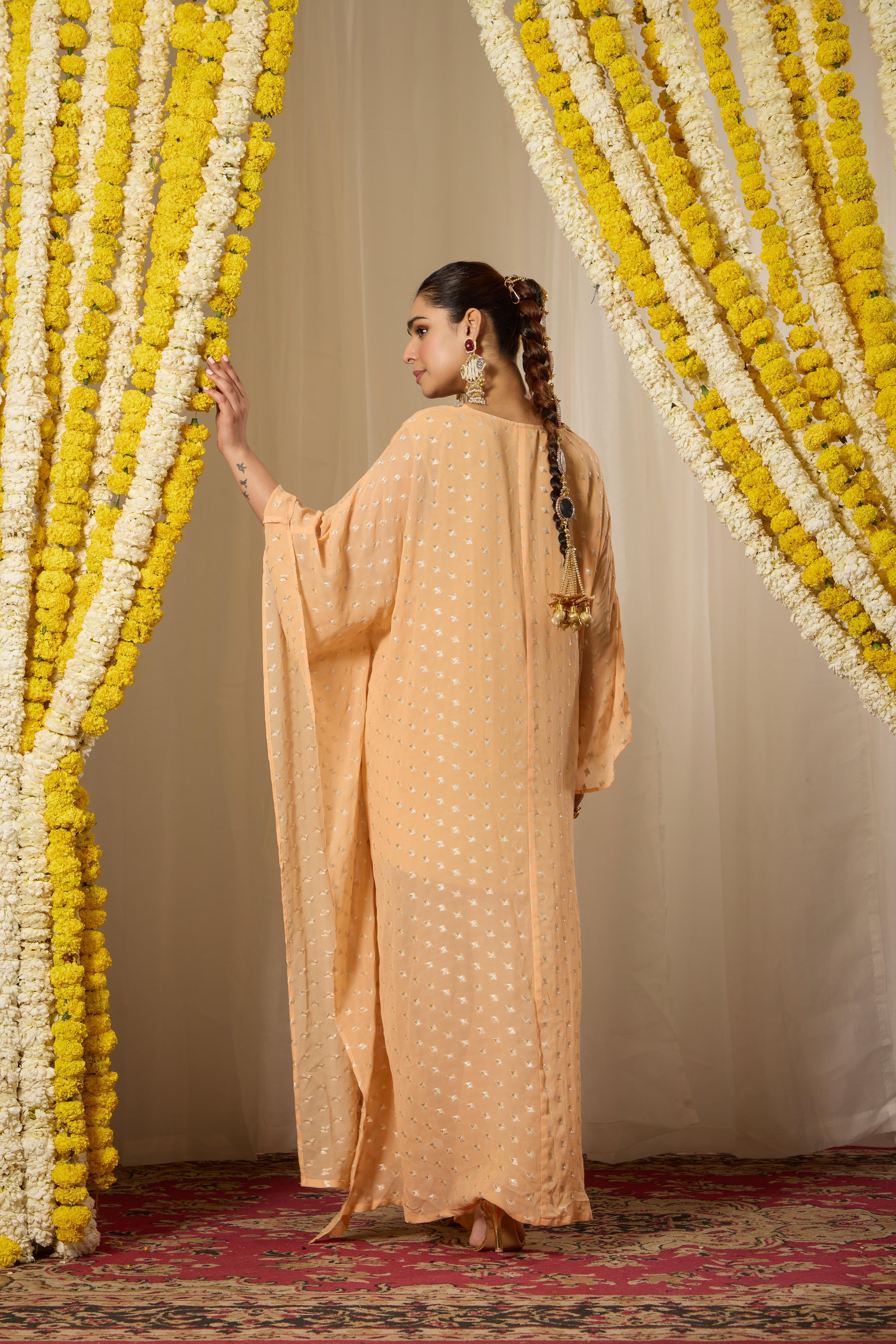 Malang Peach Kaftan