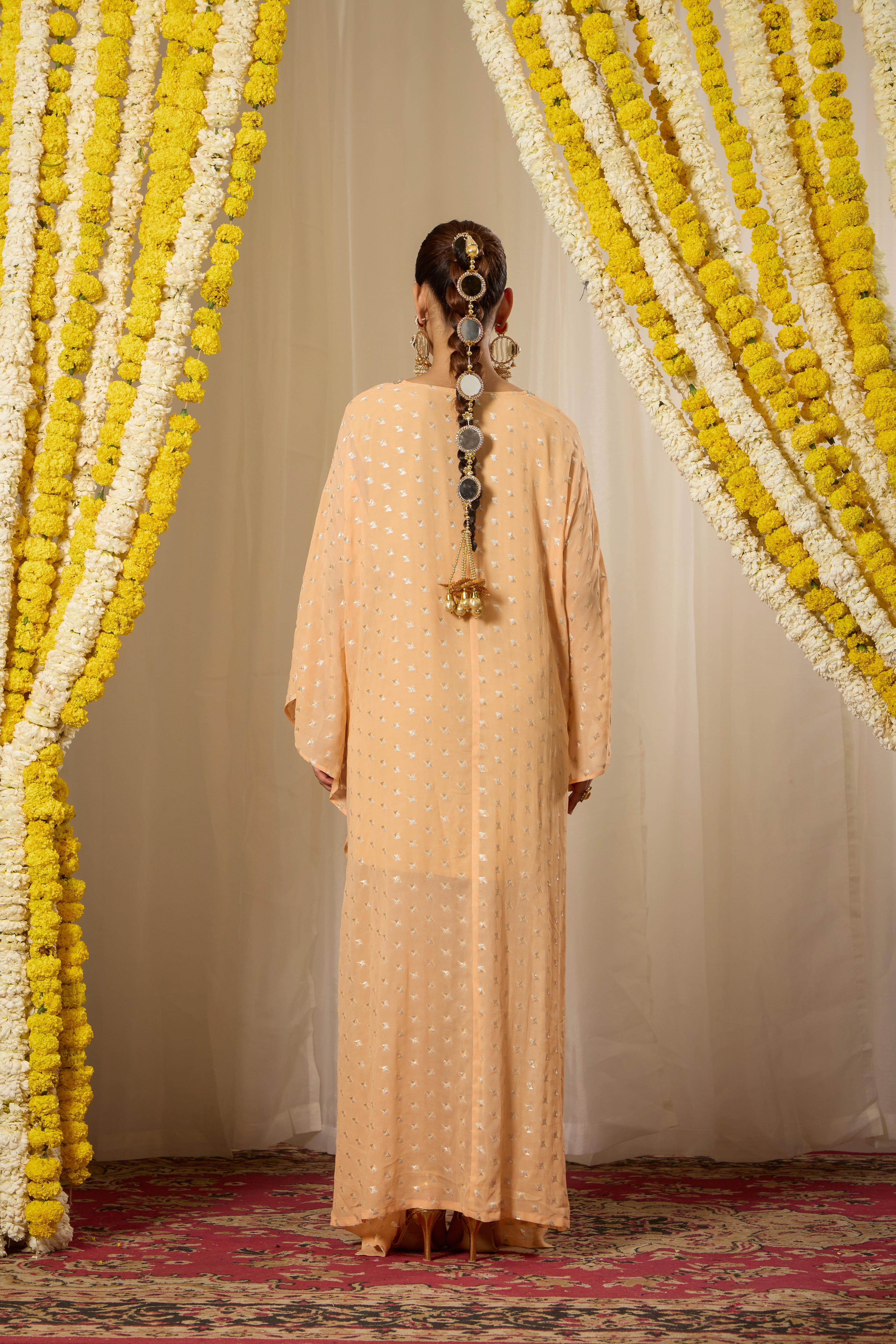 Malang Peach Kaftan