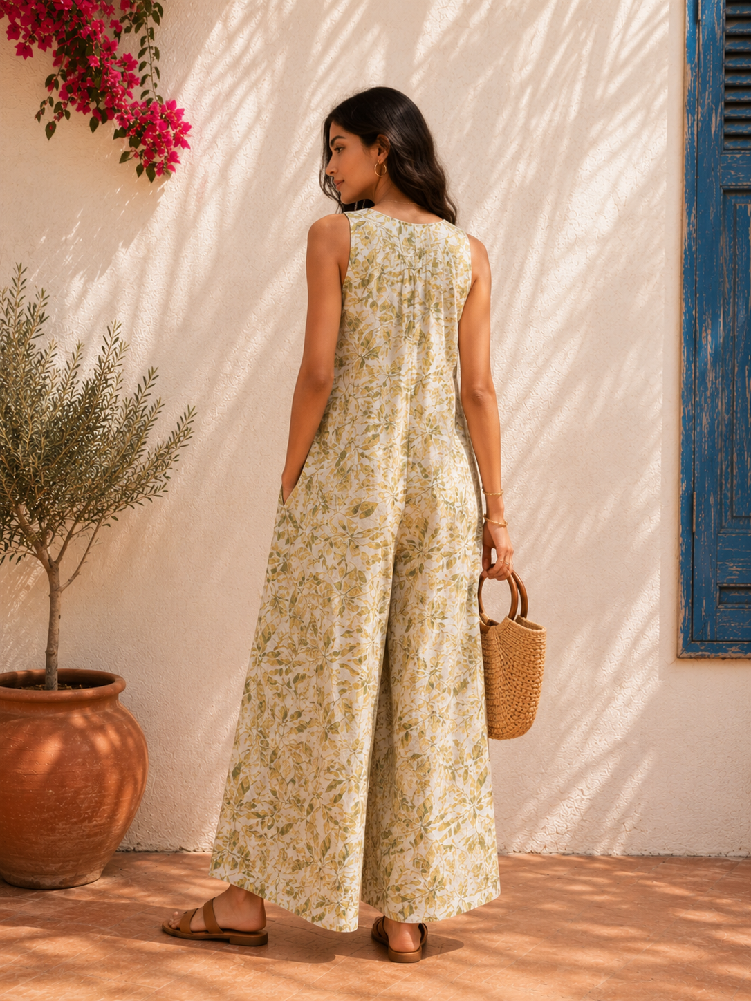 Aahista Sage Vine Jumpsuit 6