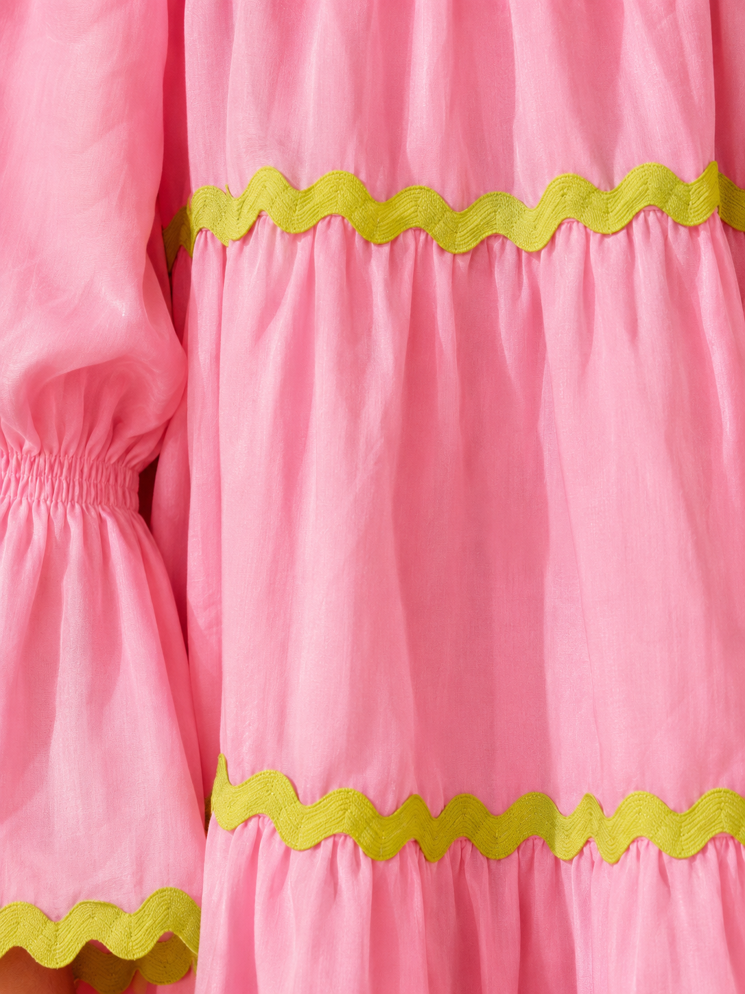 Amalfi Bubblegum Short Dress 4