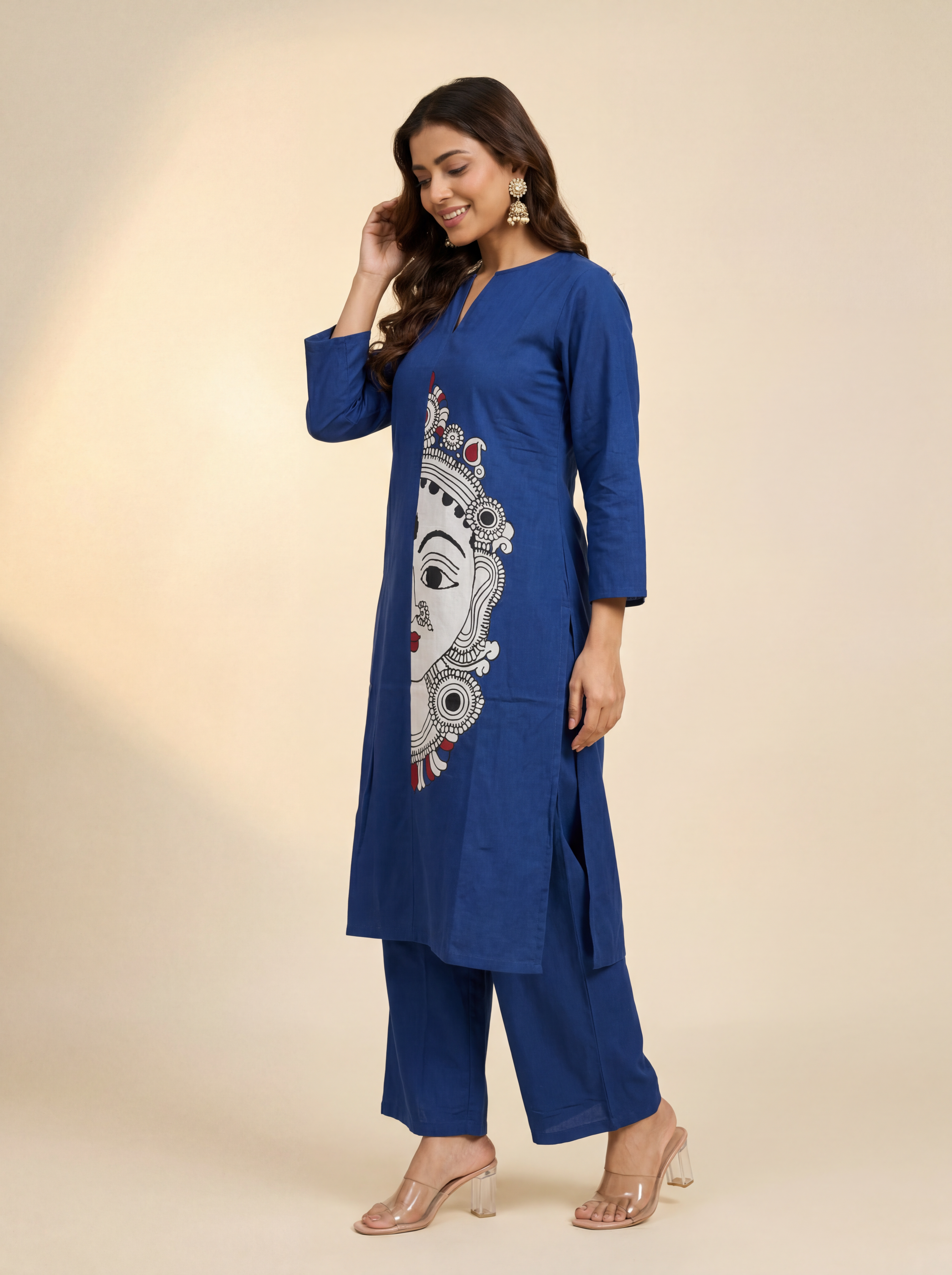 Alaya Select Blue Statement Print Set