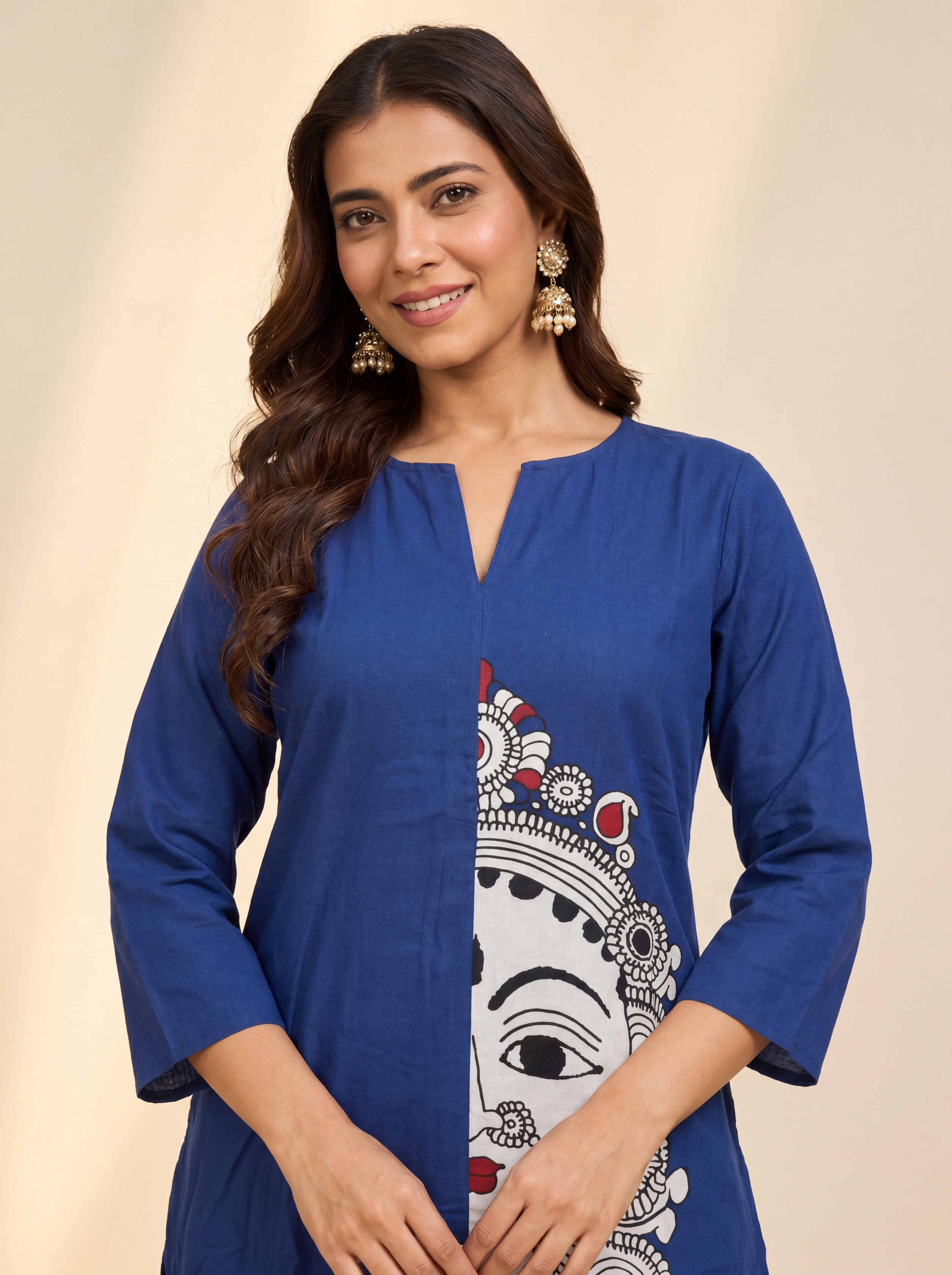 Alaya Select Blue Statement Print Set