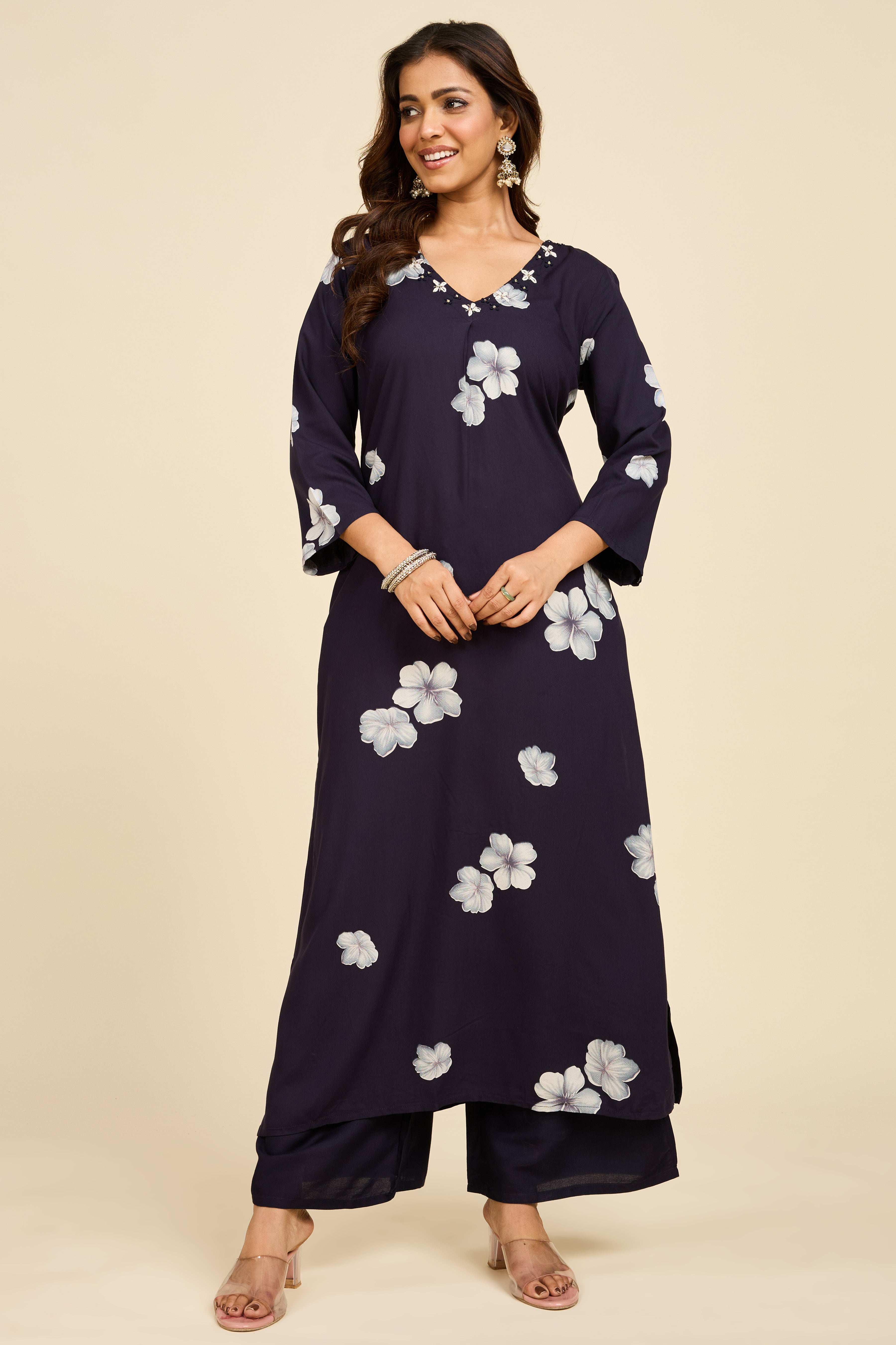Alaya Select Midnight Pakistani Kurta Set