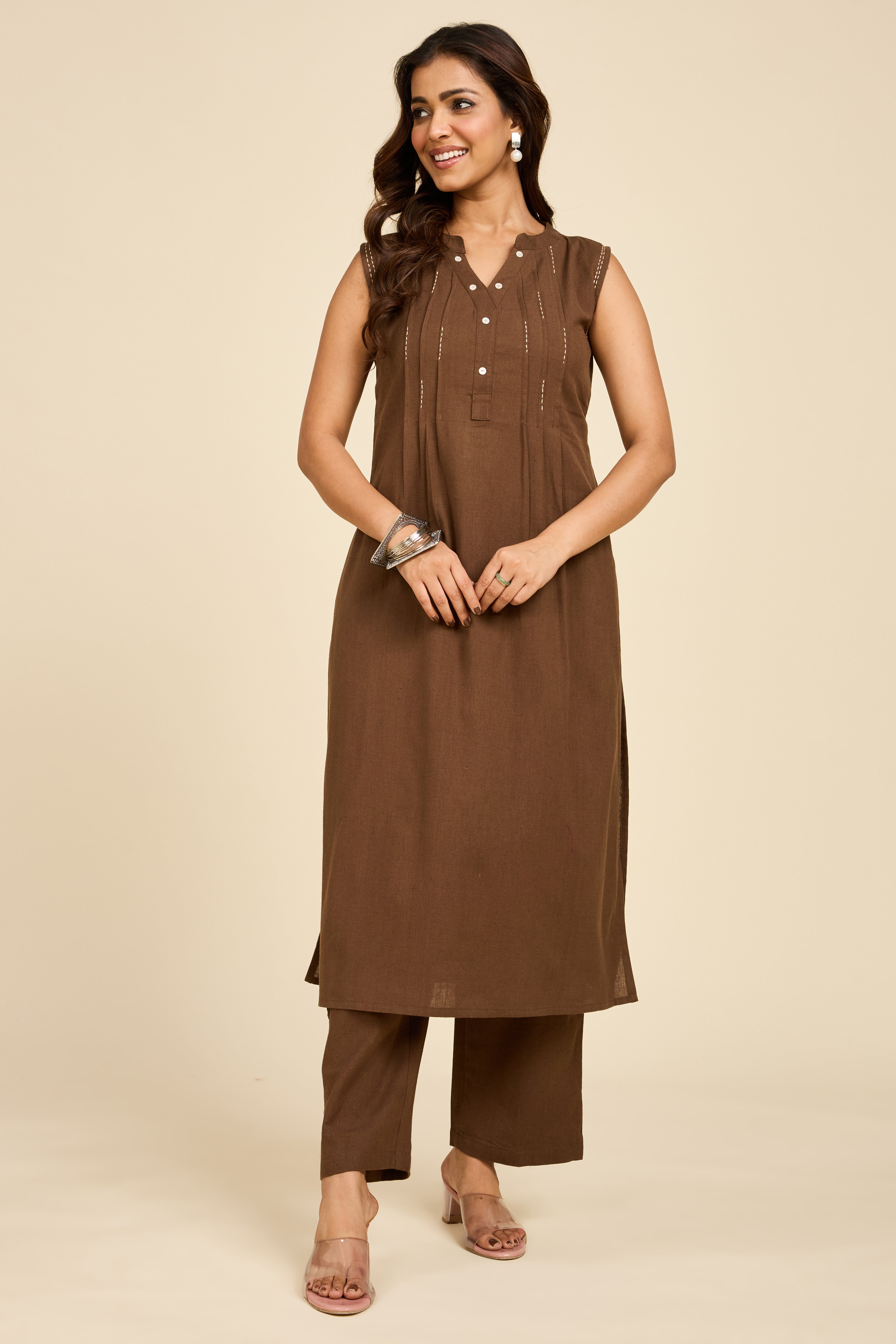 Alaya Select Mocha Co-ord Set