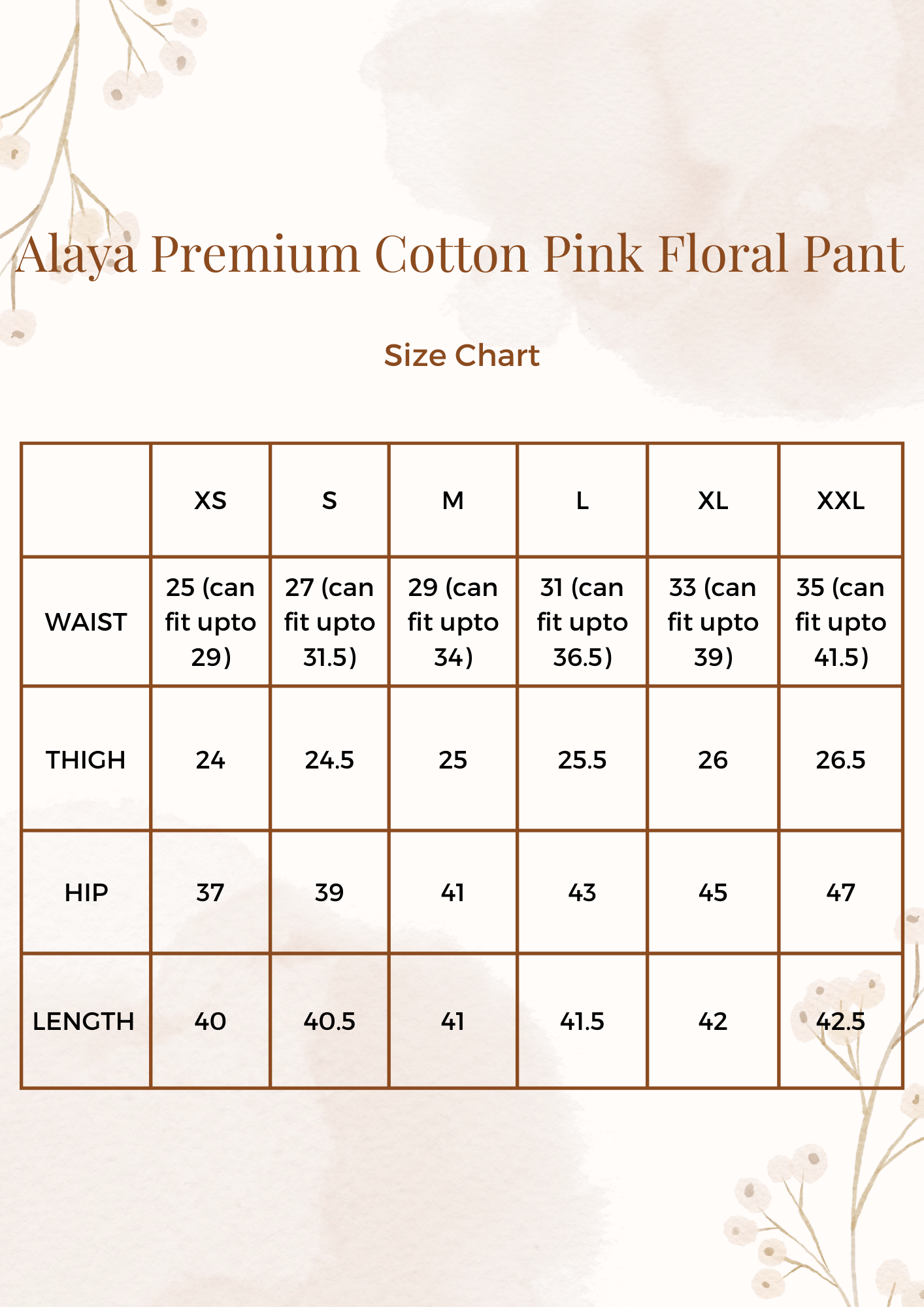 Alaya Premium Cotton Pink Floral Suit Set