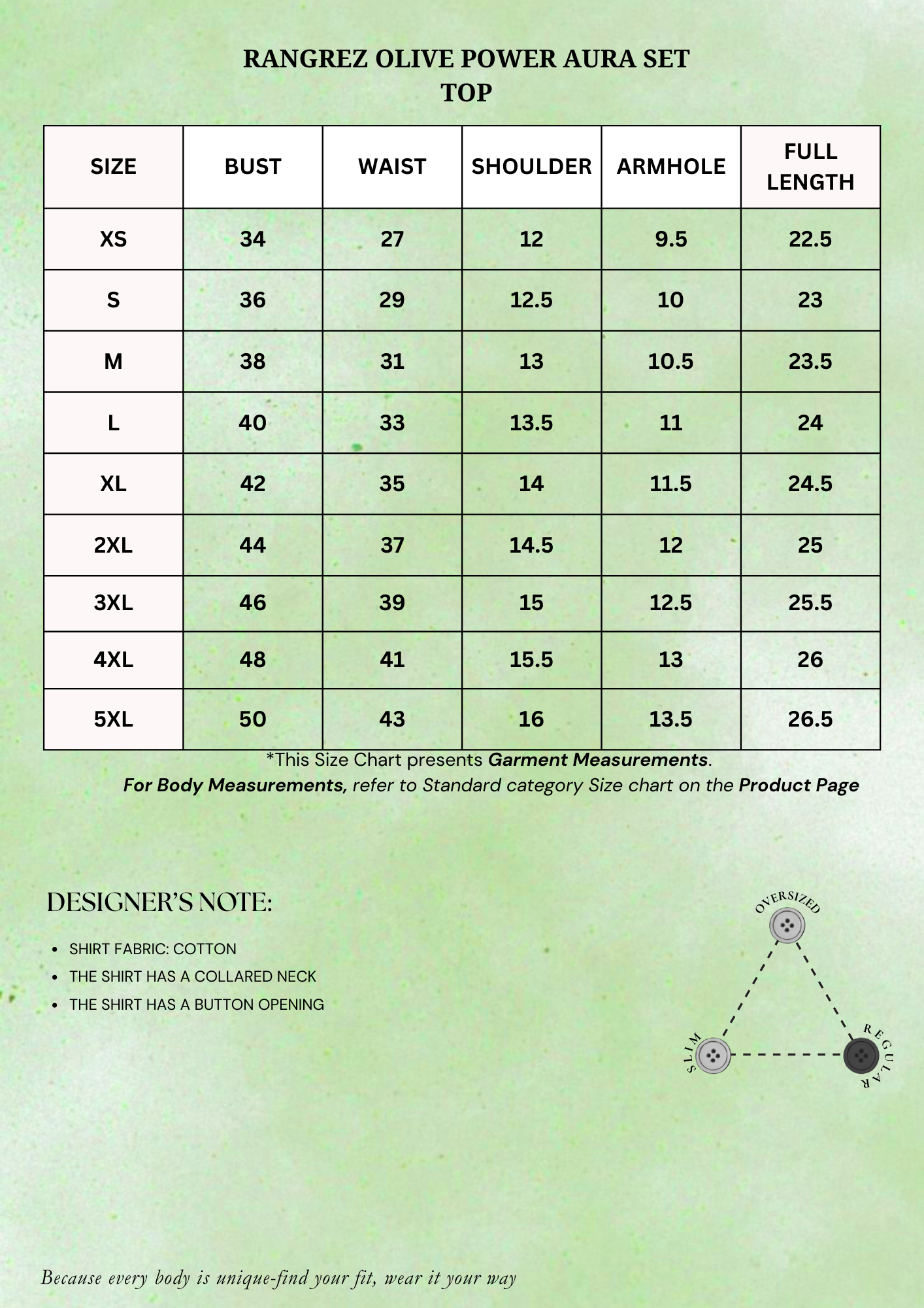 Rangrez Olive Power Aura Set