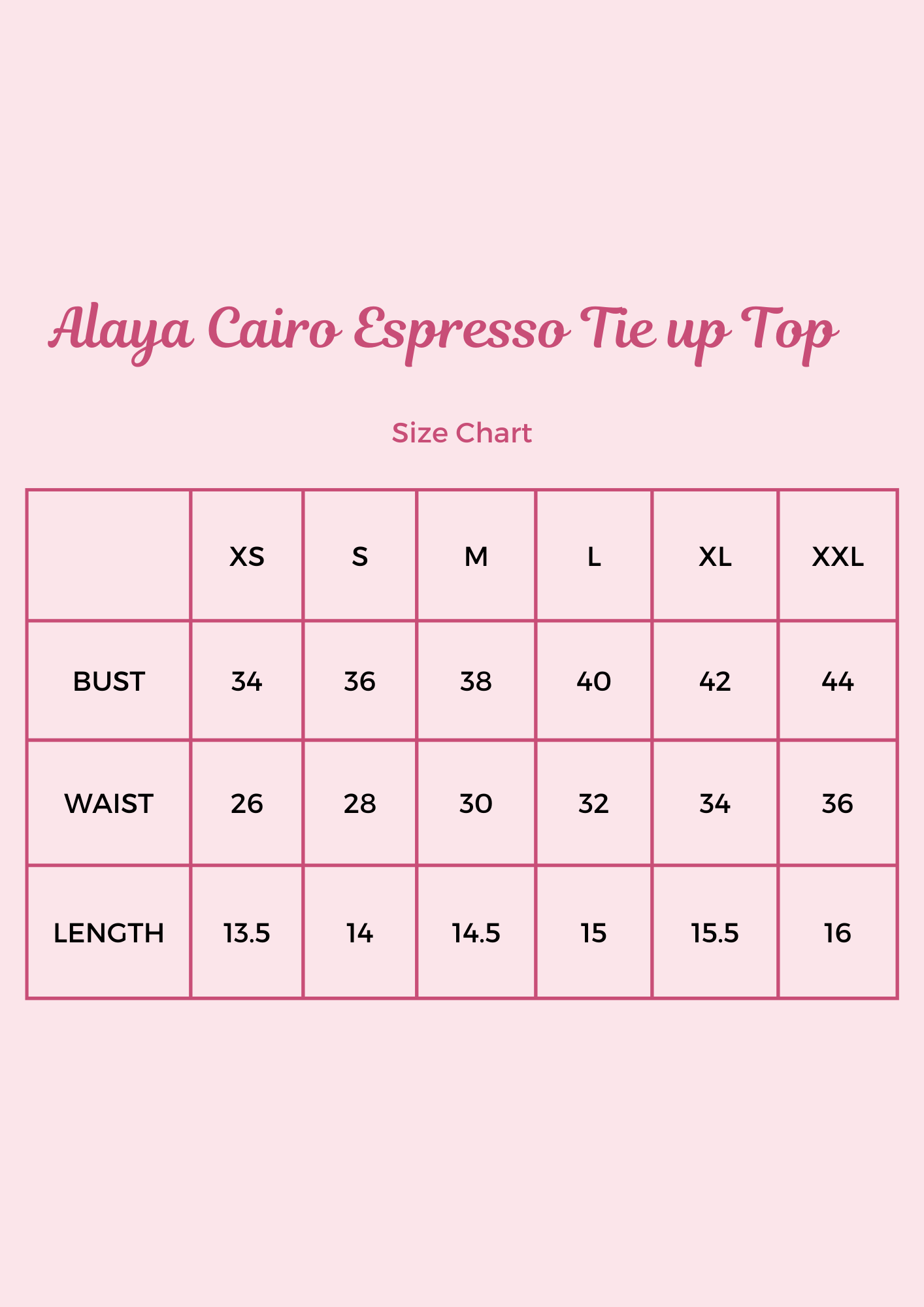 Alaya Cairo Espresso Tie Up Top