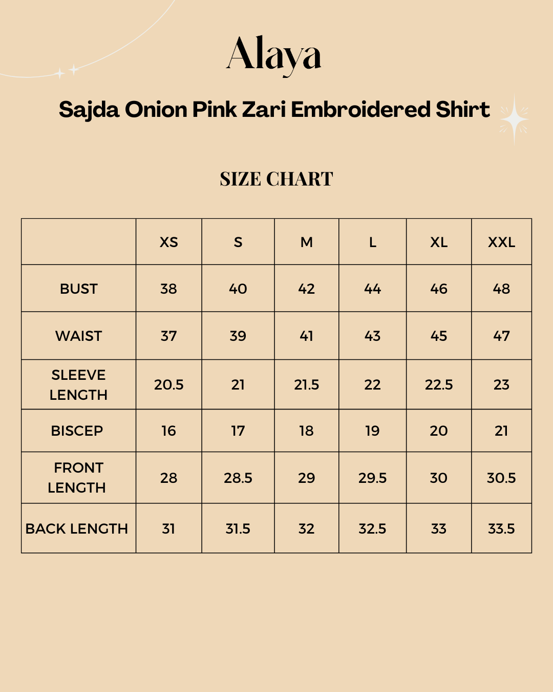 Sajda Onion Pink Zari Embroidered Shirt