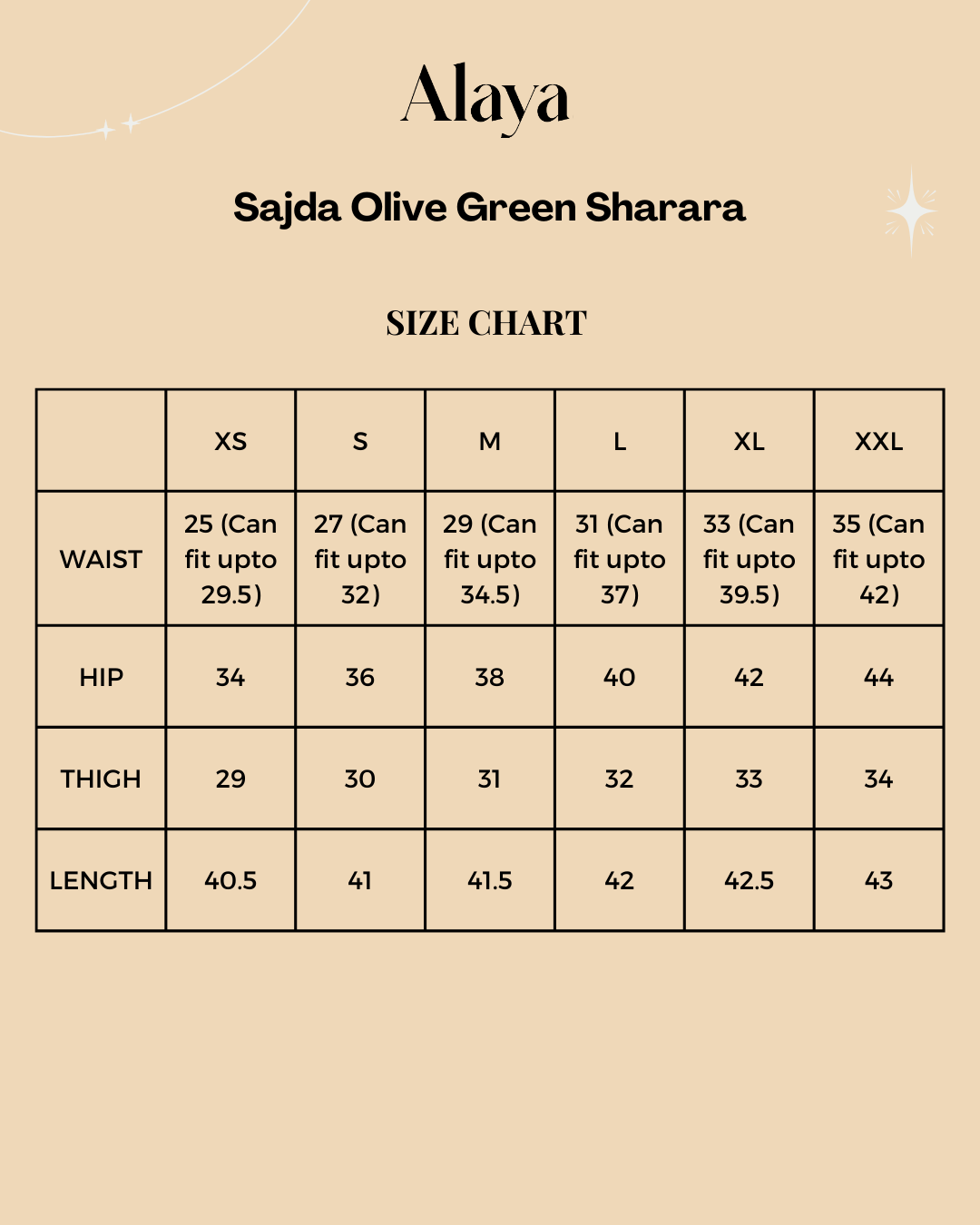 Sajda Olive Green Sharara