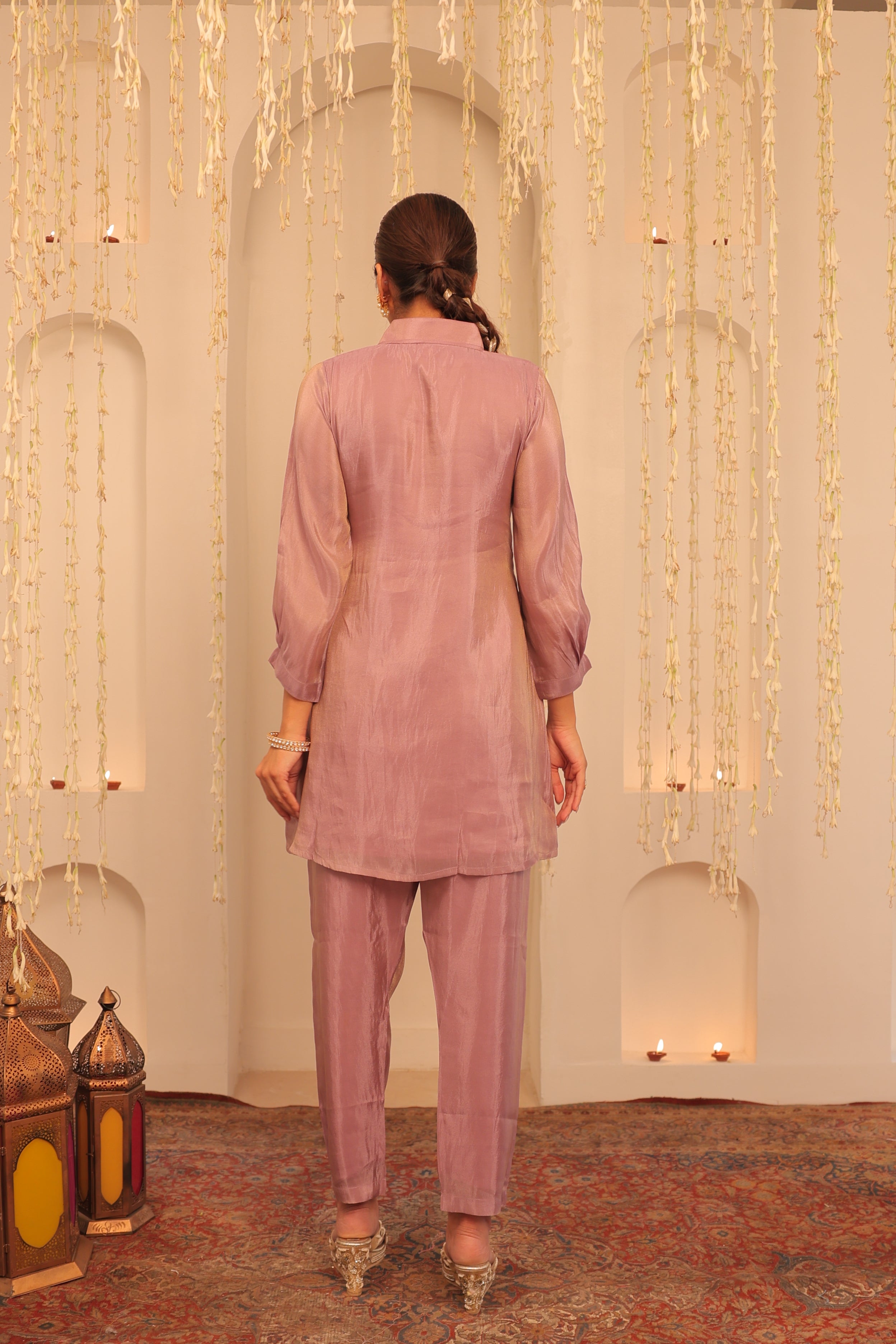 Alaya Mehfil Lilac Luster Co-ord Set