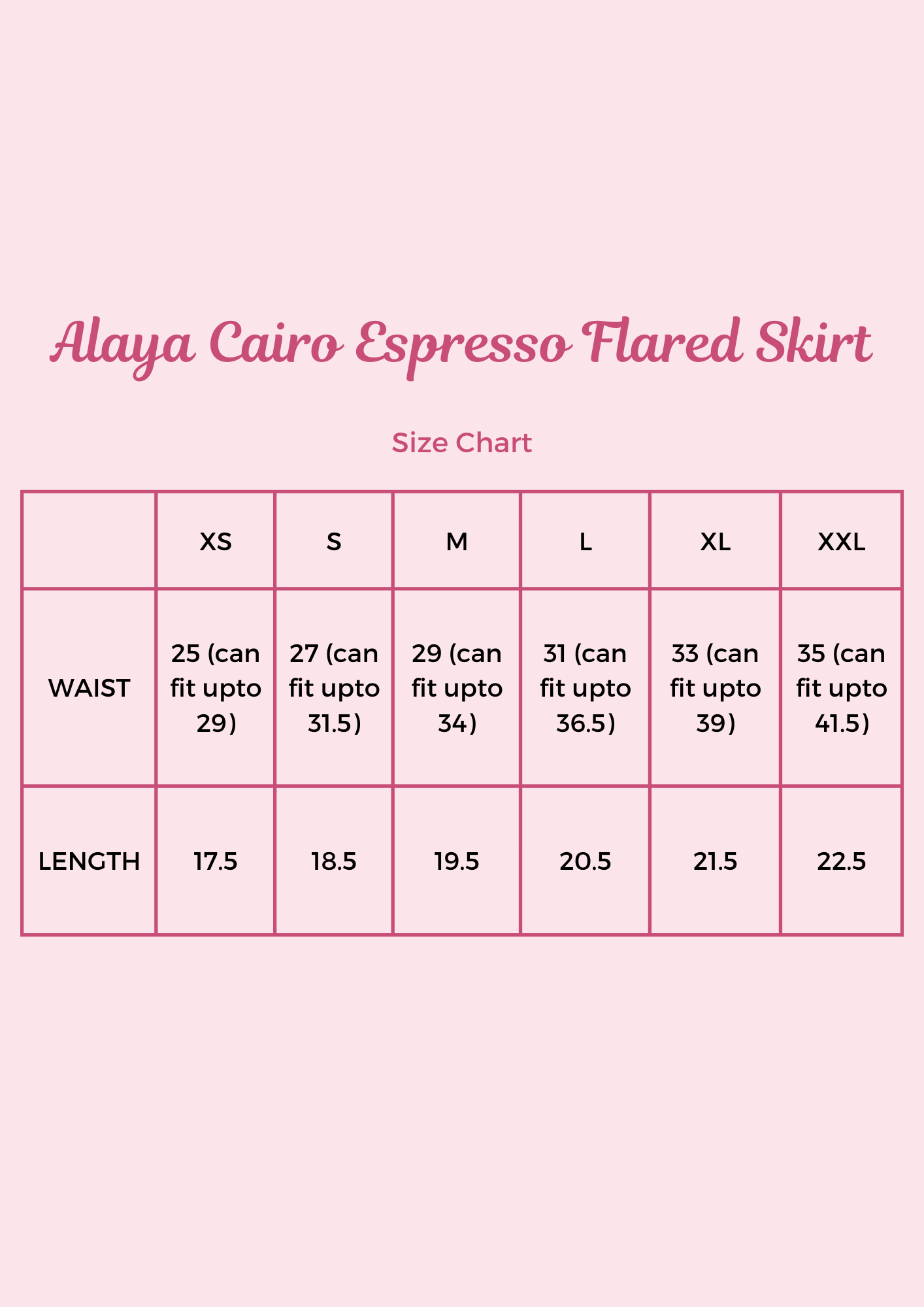 alaya Cairo Espresso Flared Skirt