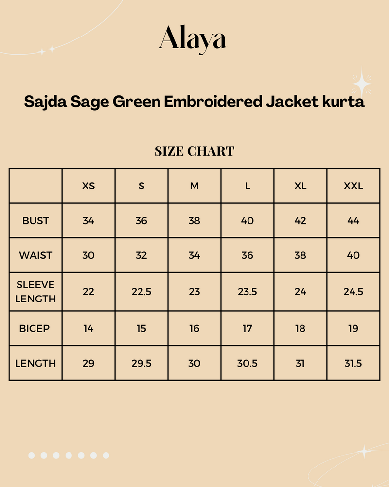 Sajda Sage Green Jacket Kurta Set