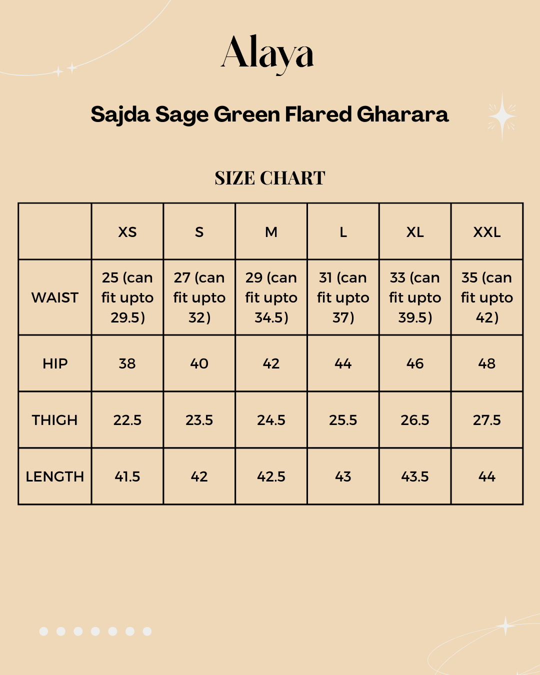 Sajda Sage Green Flared Gharara