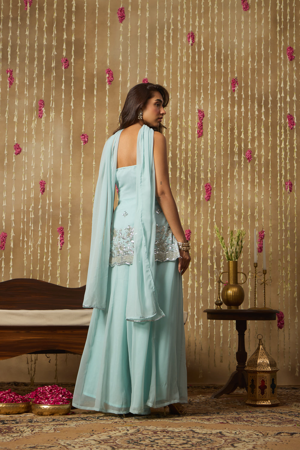 Jhoom Powder Blue Kurta Set