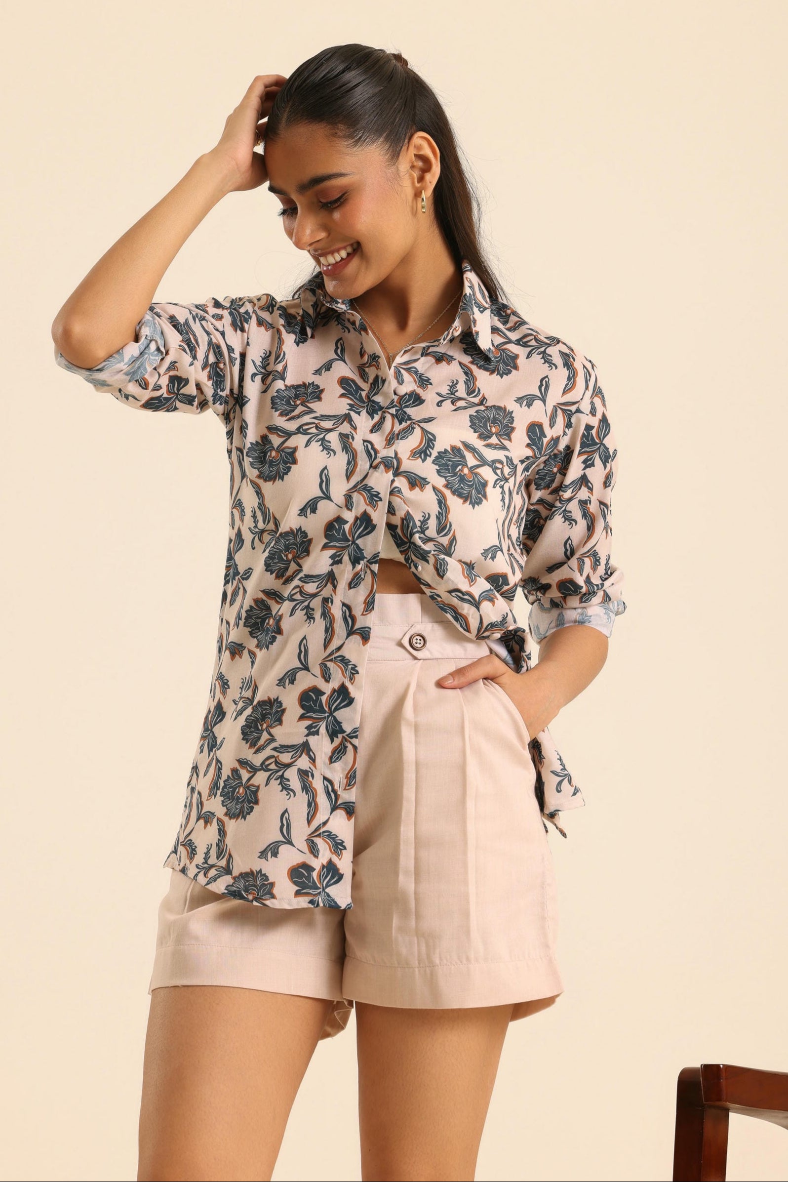 Rangrez Maple Dust Shorts