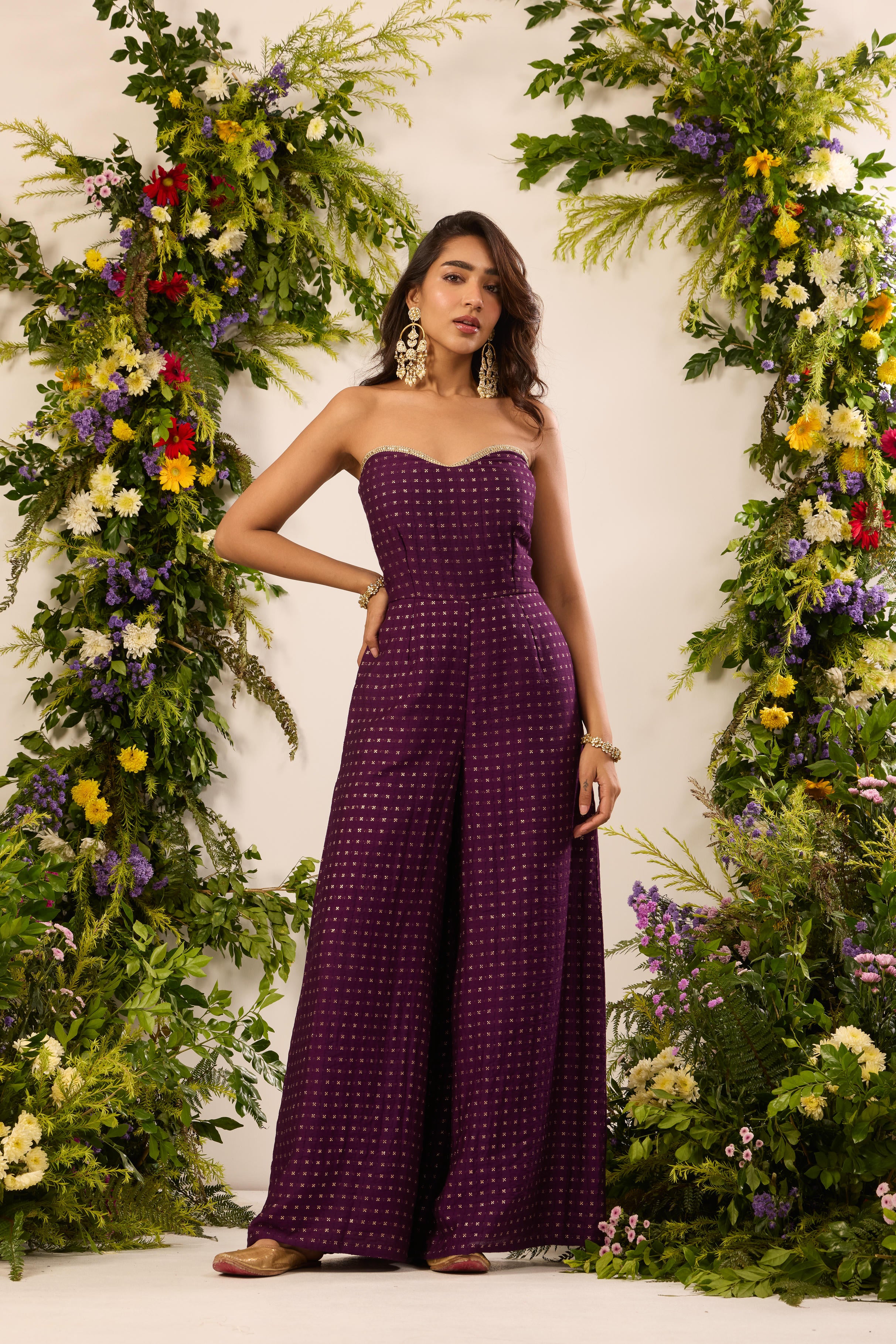 Mastaani Peak Purple Jumpsuit
