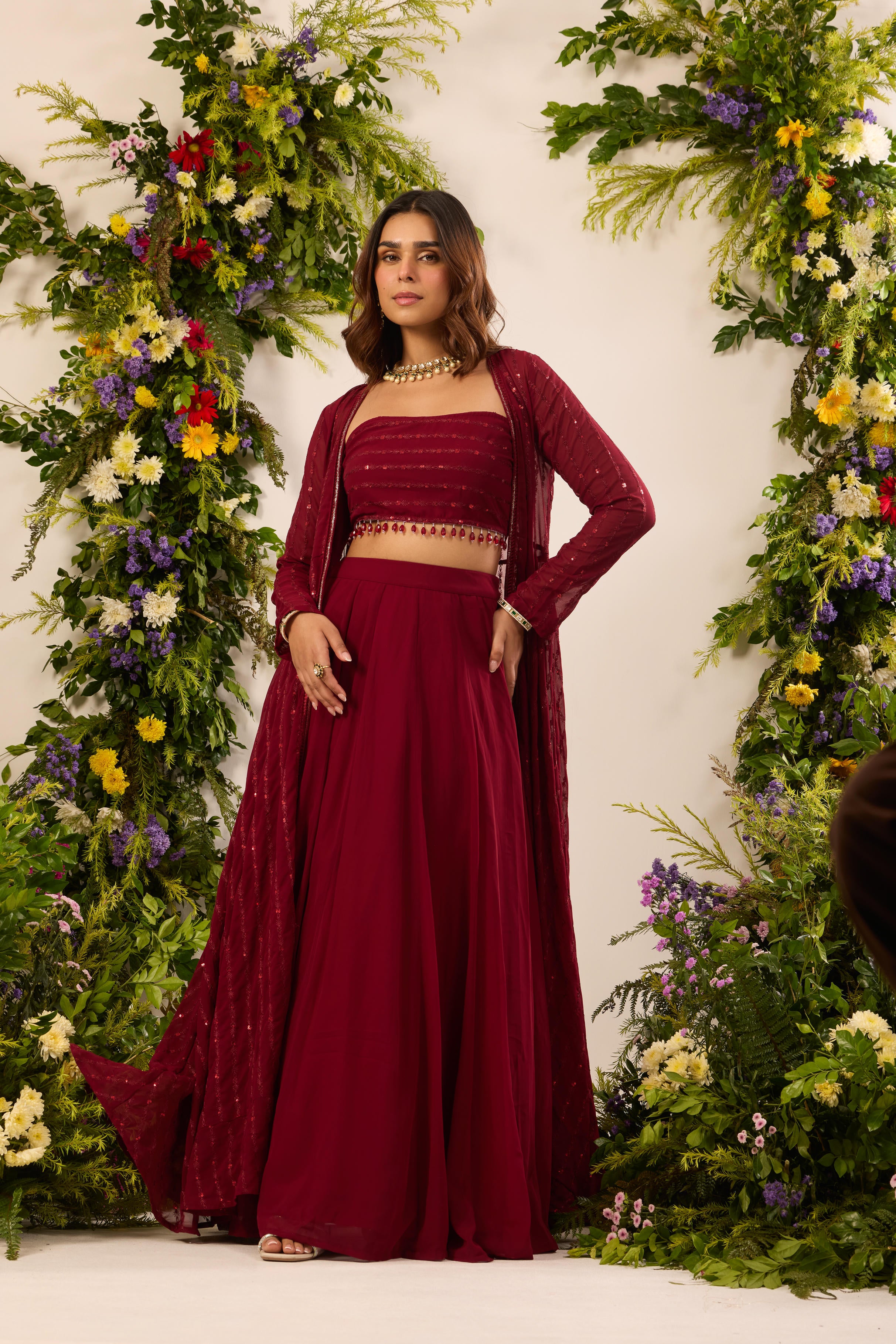 Mastaani Ruby Overlay Set