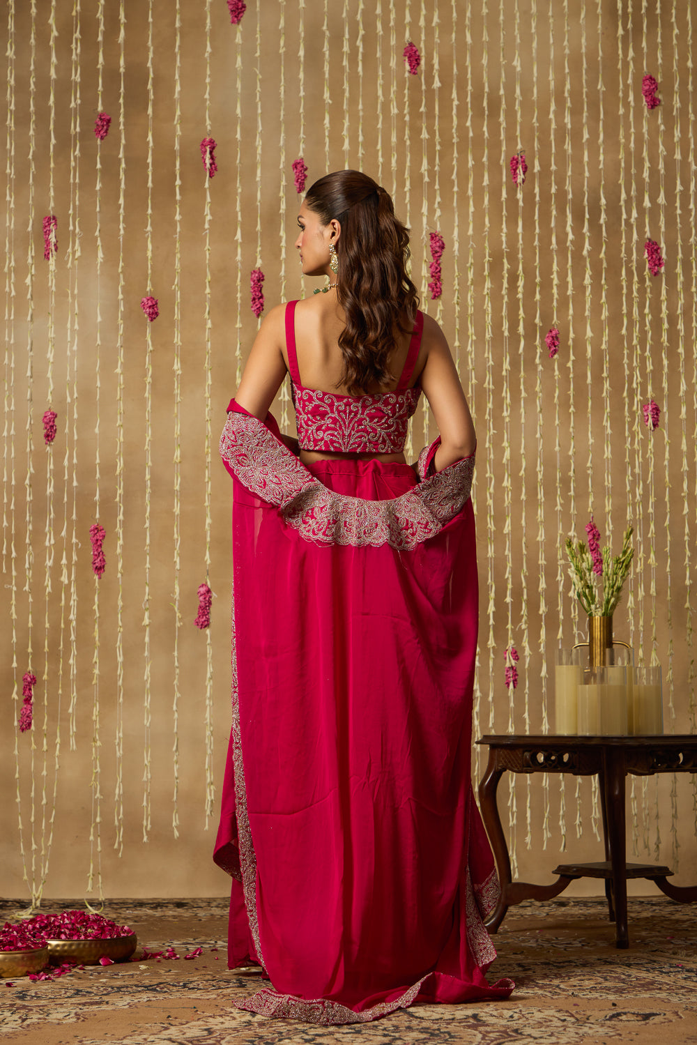 Jhoom Rani Corded Cape Set