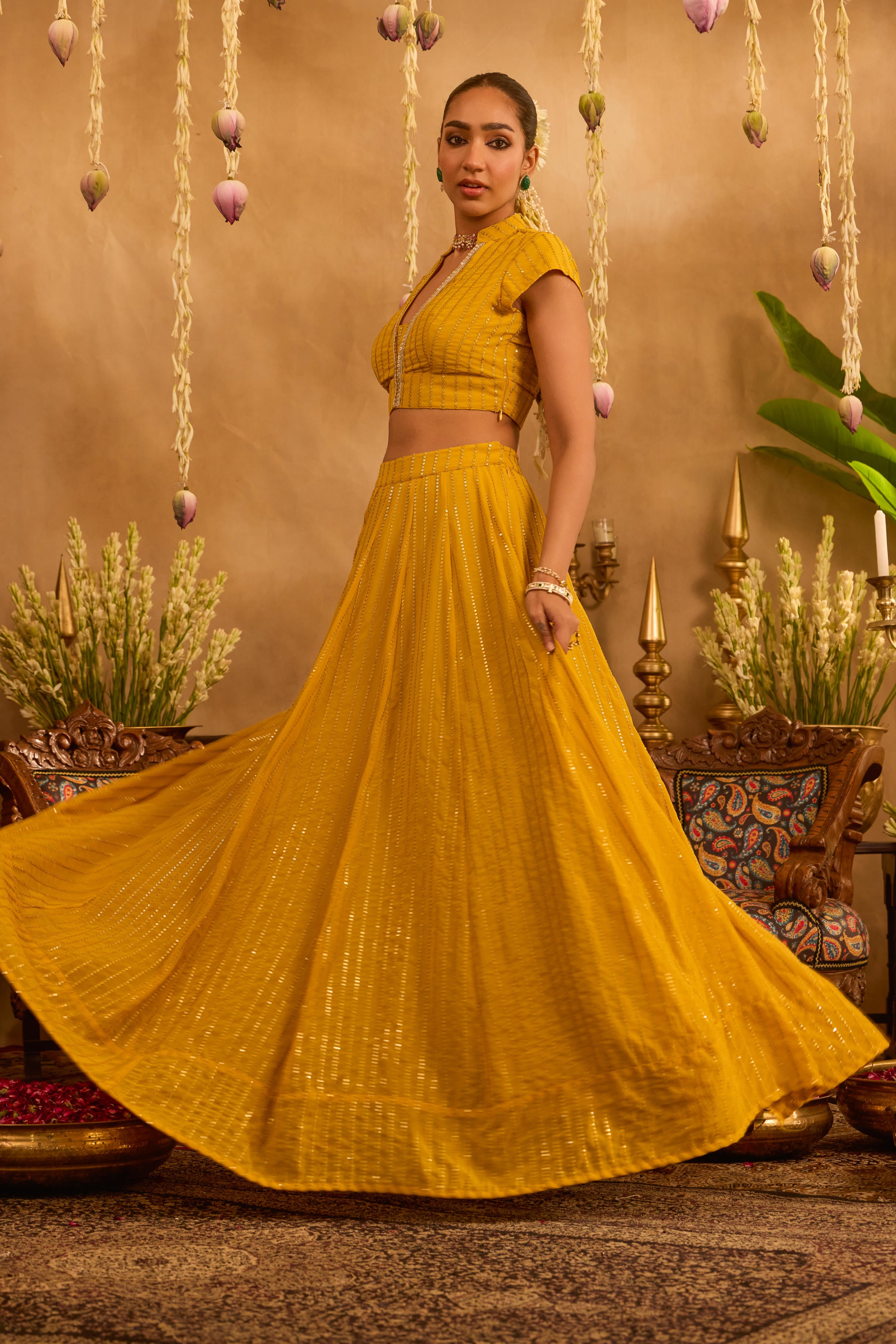 Mastaani Marigold Lehenga Set
