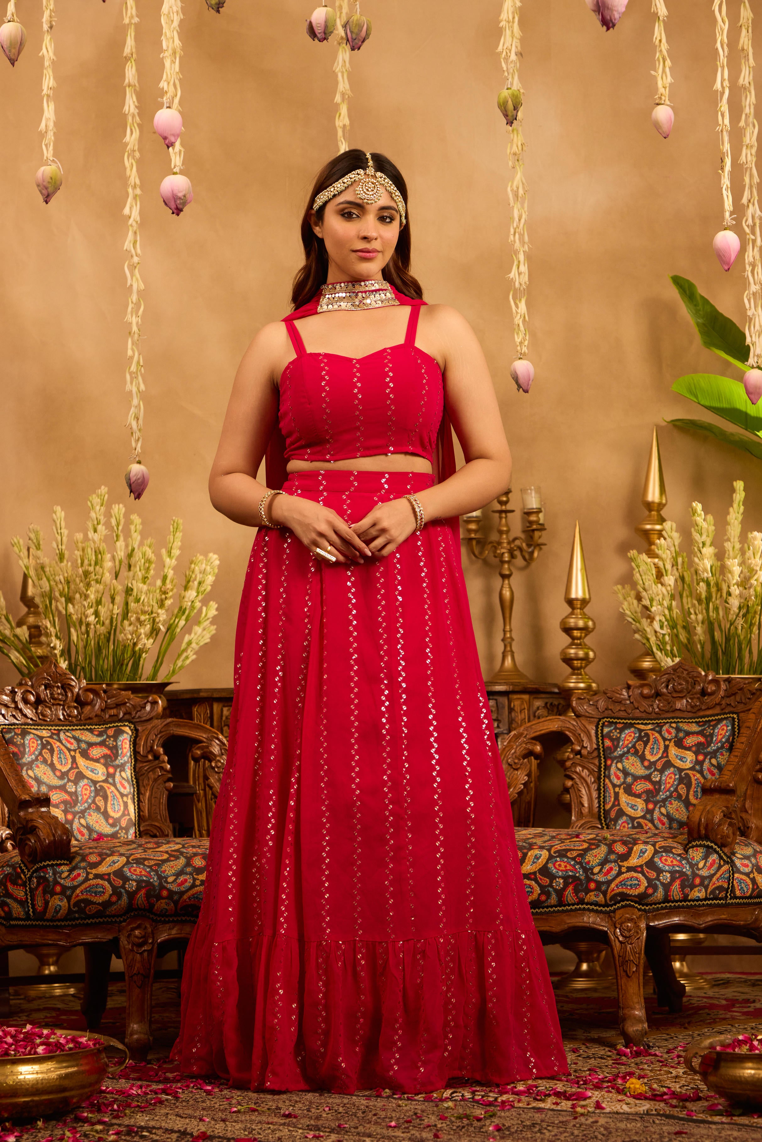 Mastaani Rani Zari Lehenga Set