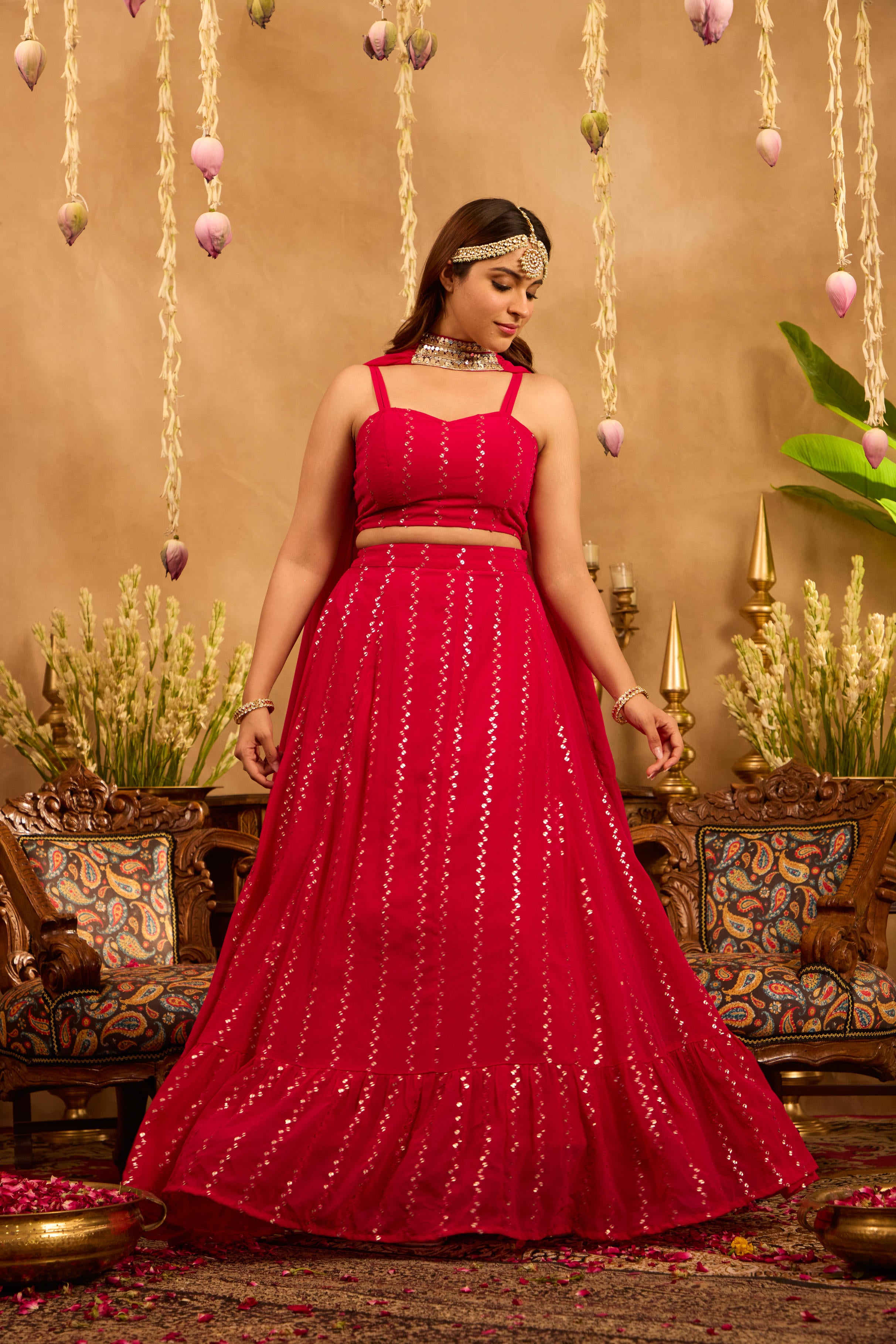 Mastaani Rani Zari Lehenga Set