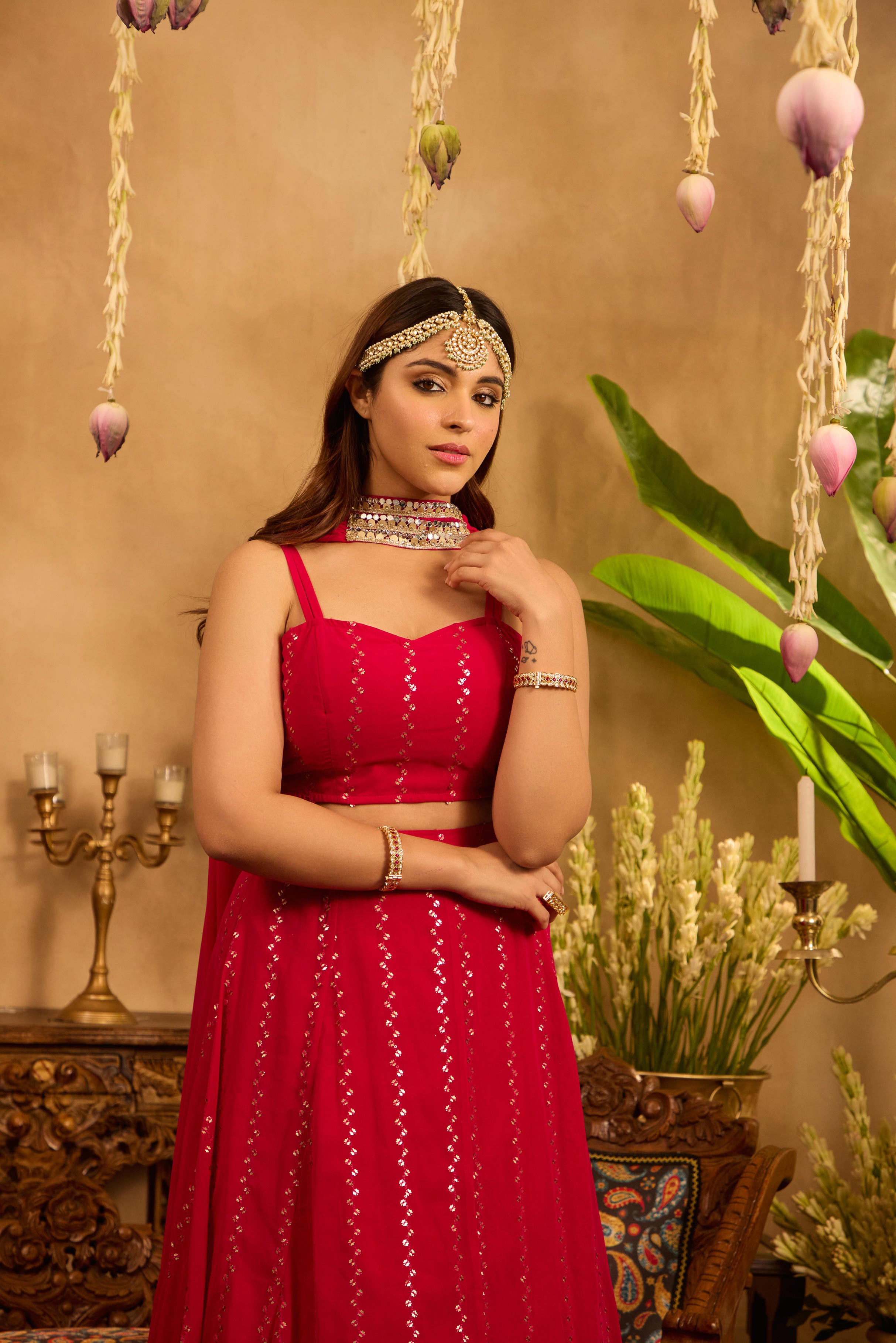 Mastaani Rani Zari Lehenga Set