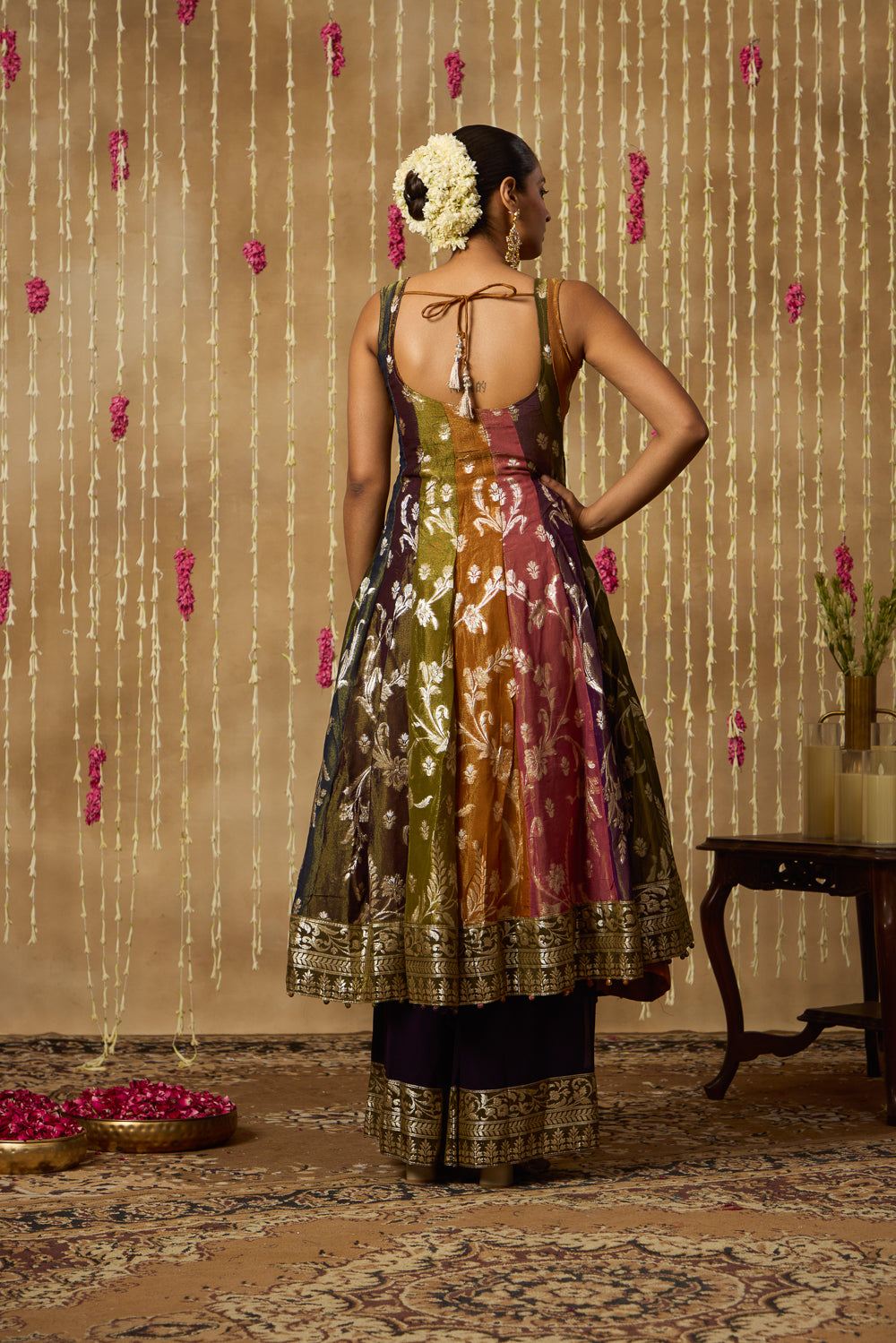 Jhoom Multi Bloom Anarkali Set