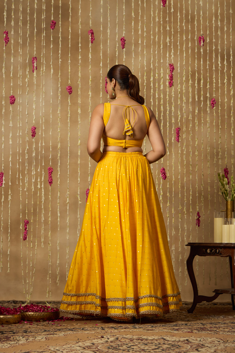 Jhoom Sunny Yellow Lehenga Set