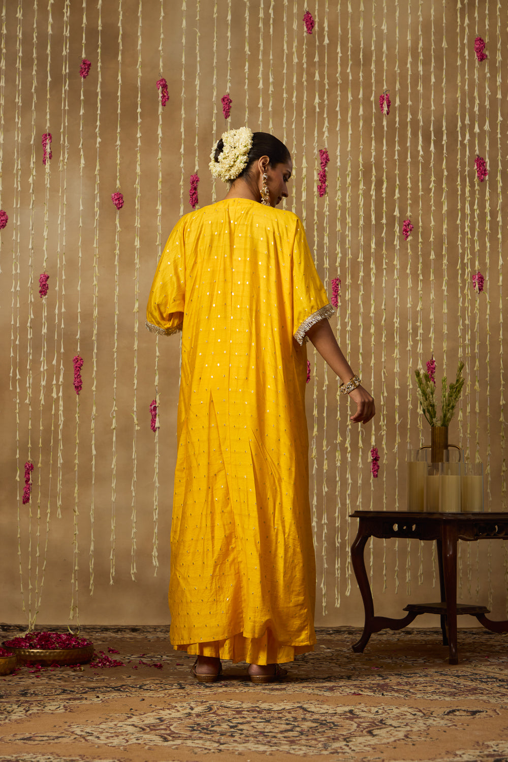 Jhoom Marigold Overlay Set