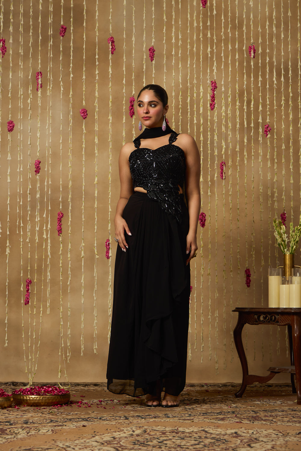 Jhoom Black Asymmetric Fusion Set