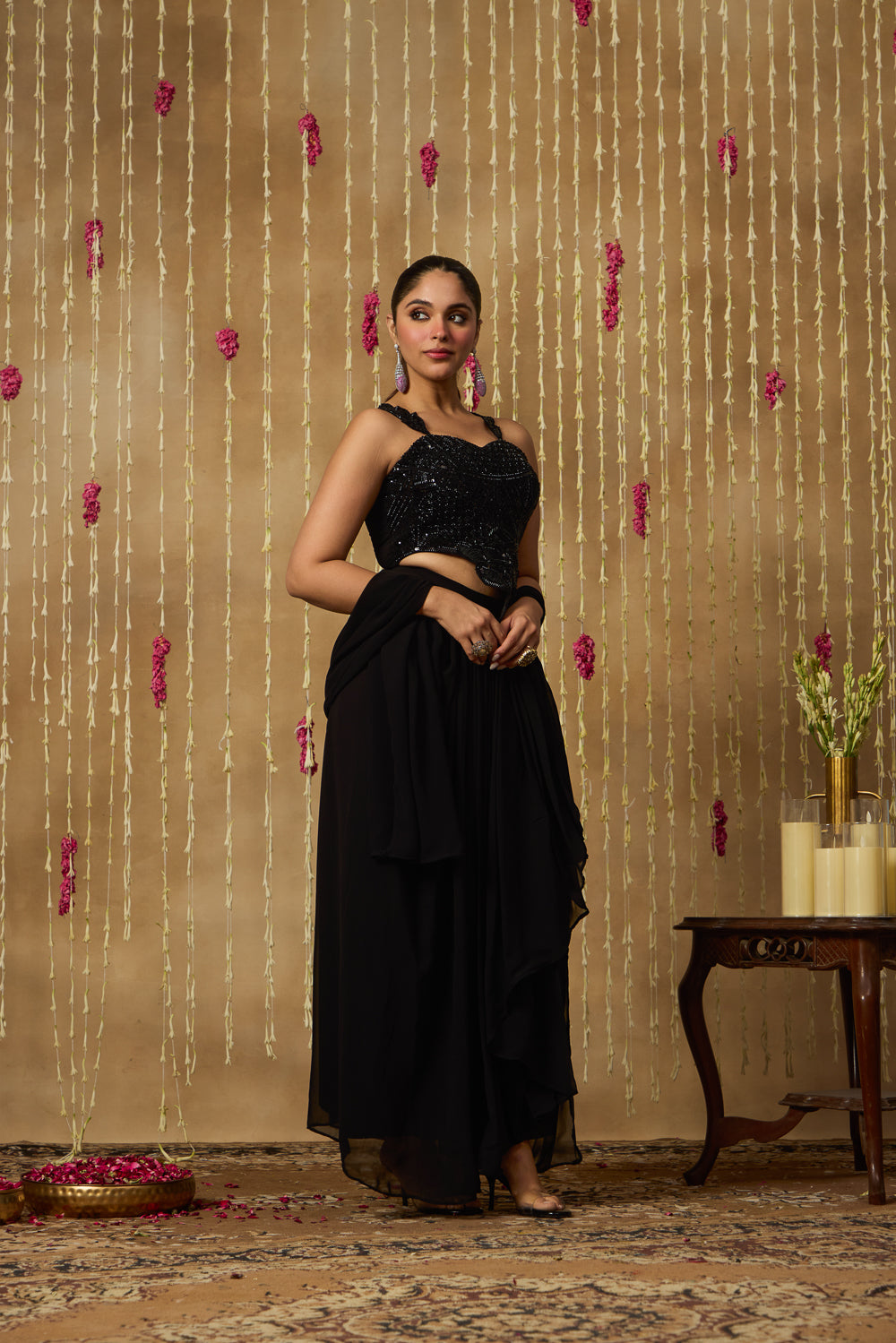 Jhoom Black Asymmetric Fusion Set