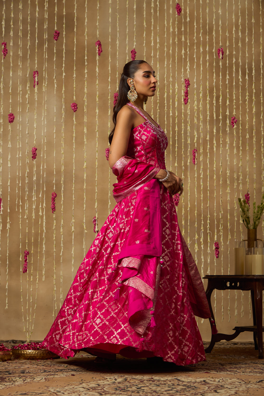 Jhoom Rani Shimmer Lehenga Set