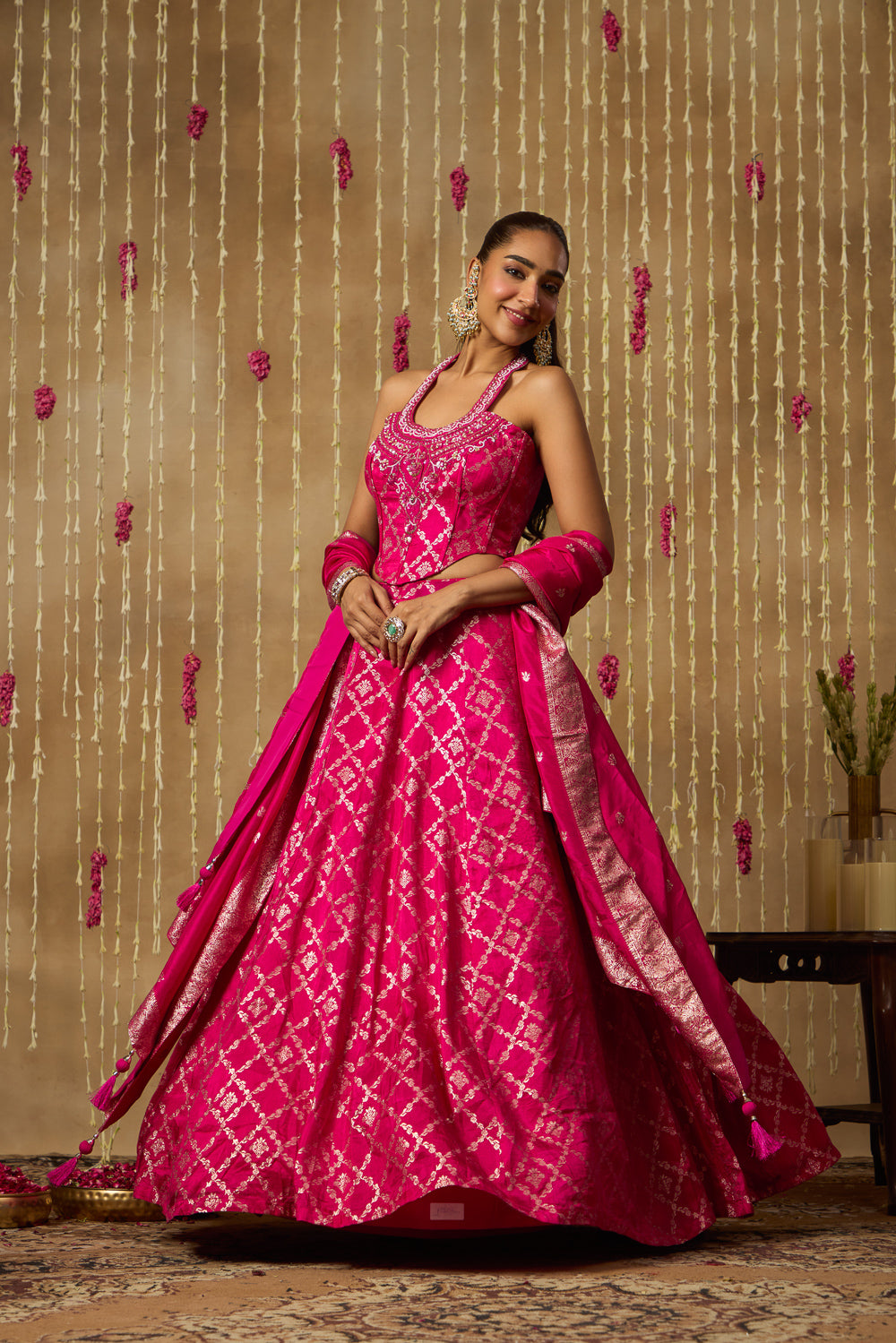 Jhoom Rani Shimmer Lehenga Set