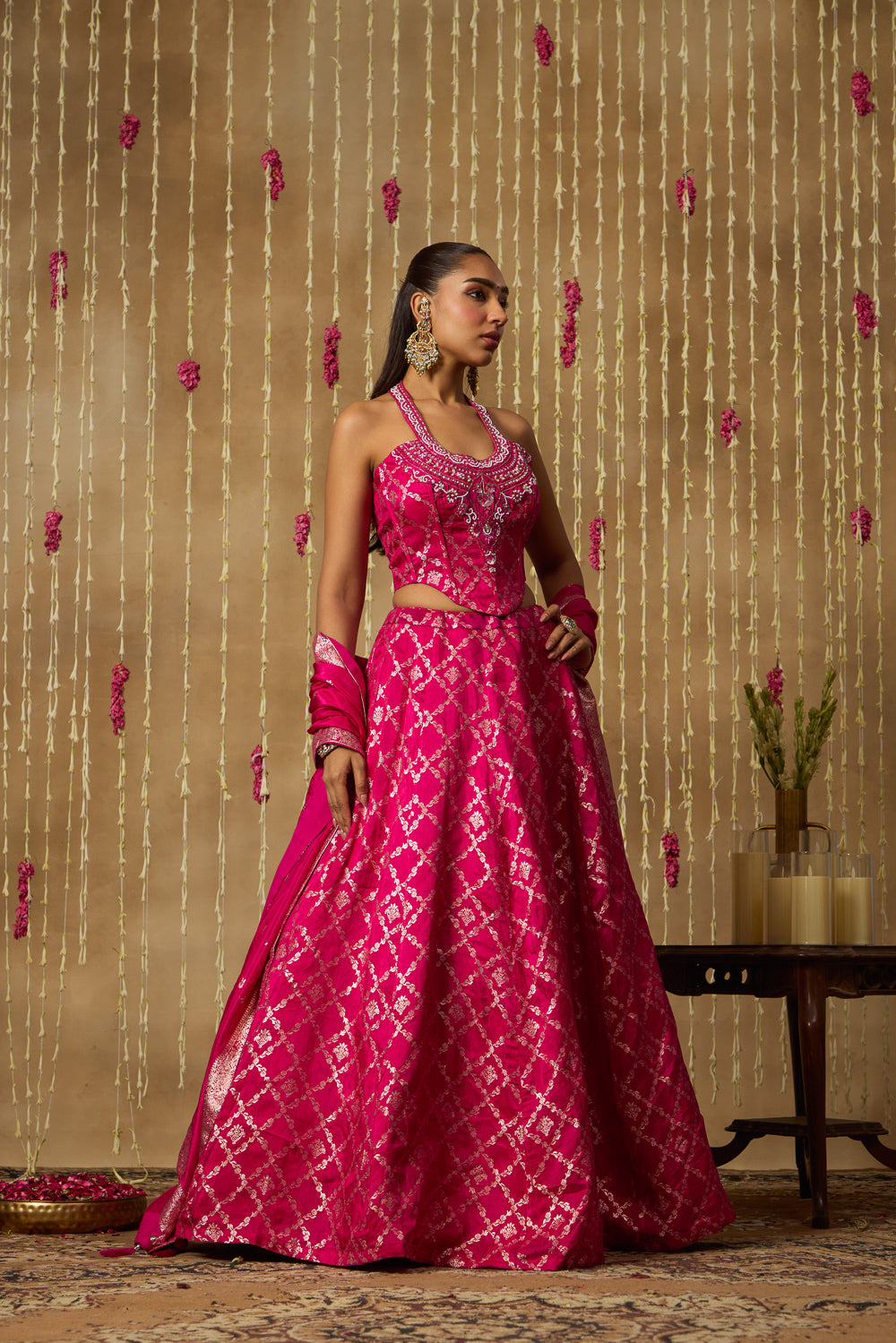 Jhoom Rani Shimmer Lehenga Set