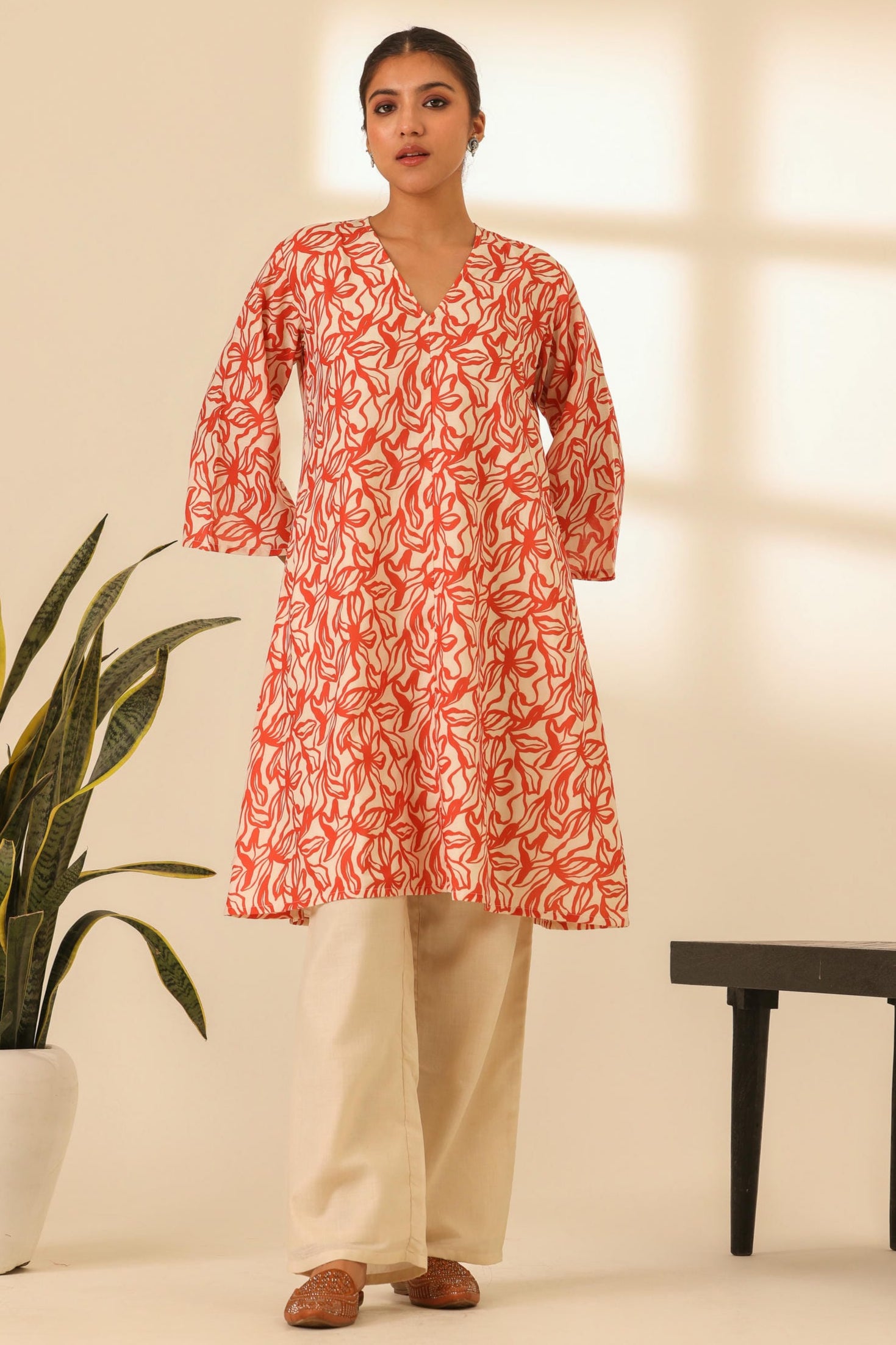 Rangrez Sexy Salsa A Line Kurta