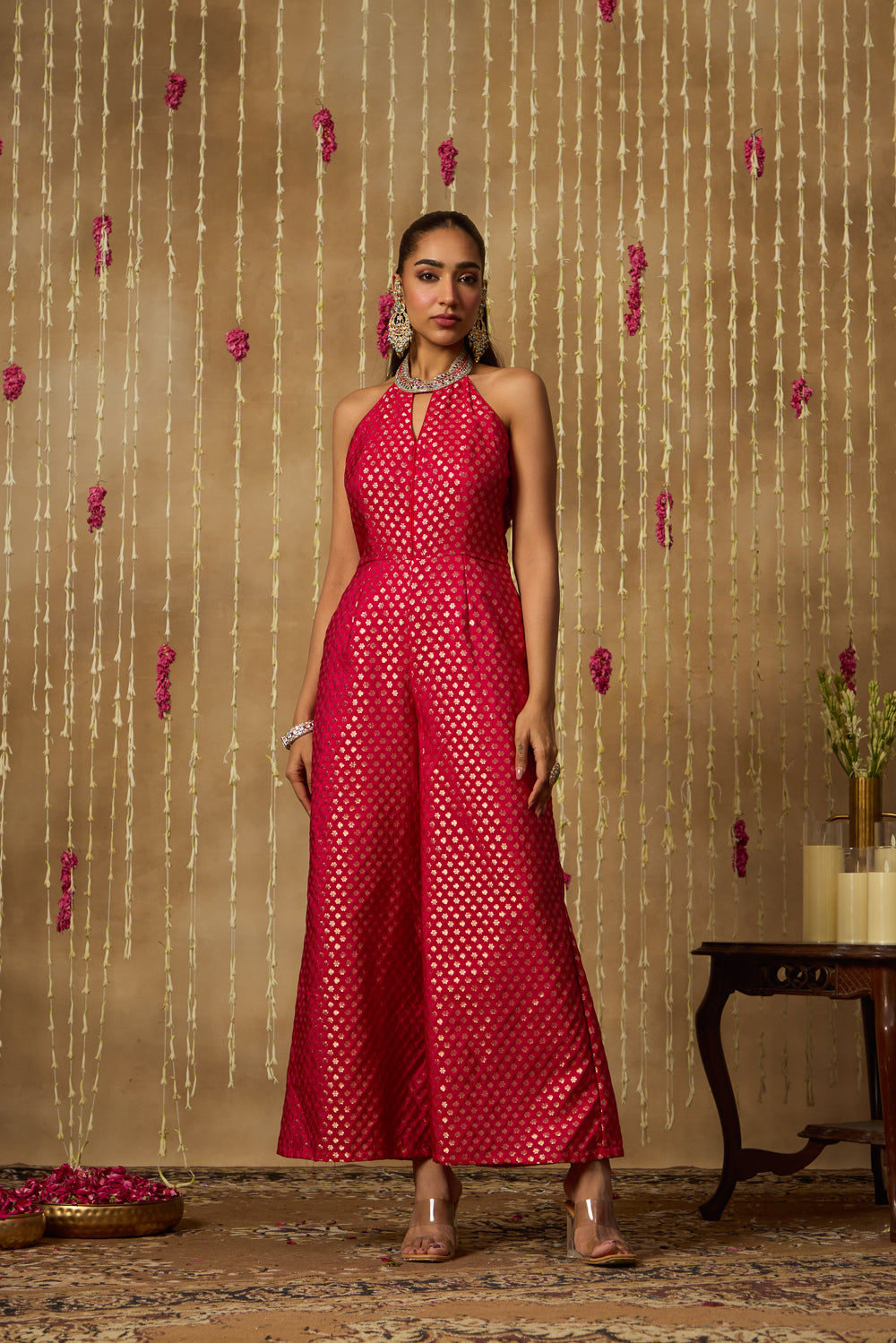 Jhoom Rani Brocade Jumpsuit