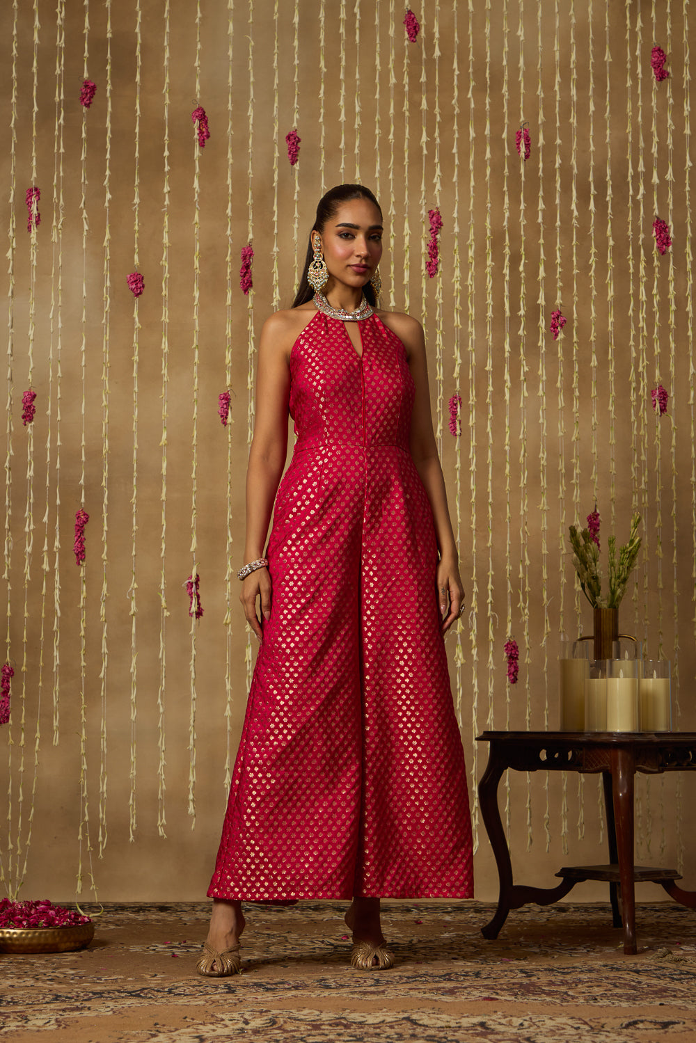 Jhoom Rani Brocade Jumpsuit
