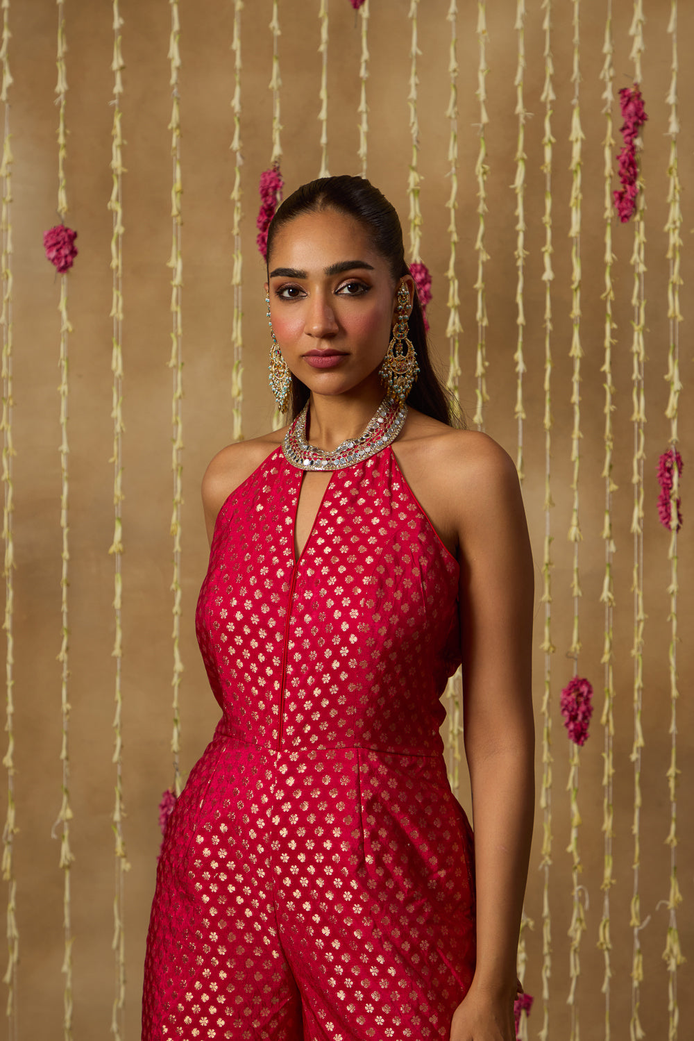 Jhoom Rani Brocade Jumpsuit