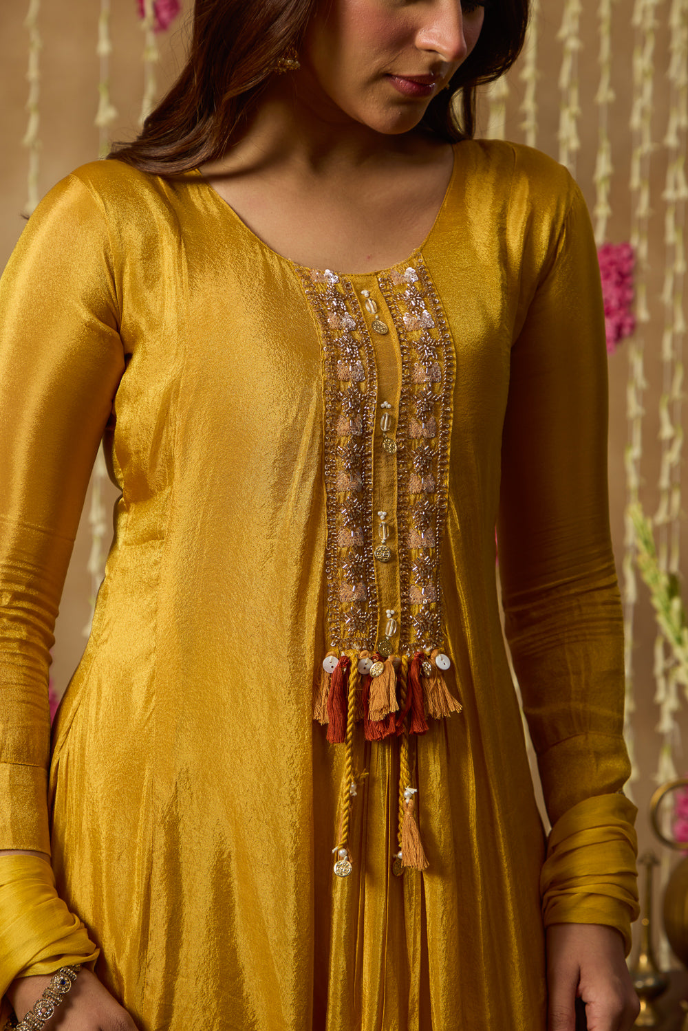Jhoom Amber Bloom Anarkali Set