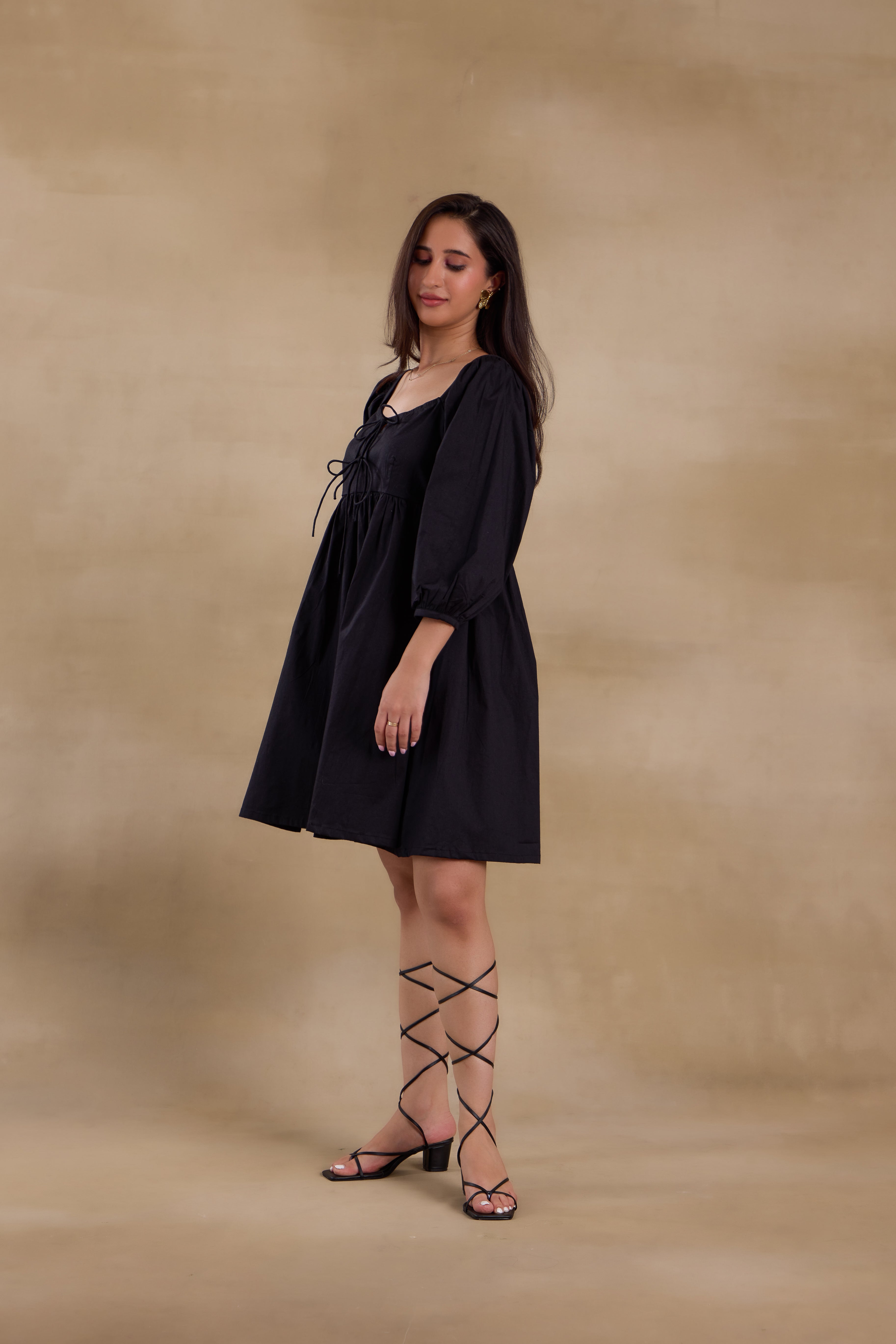 Alaya Essentials Black Vacay Dress