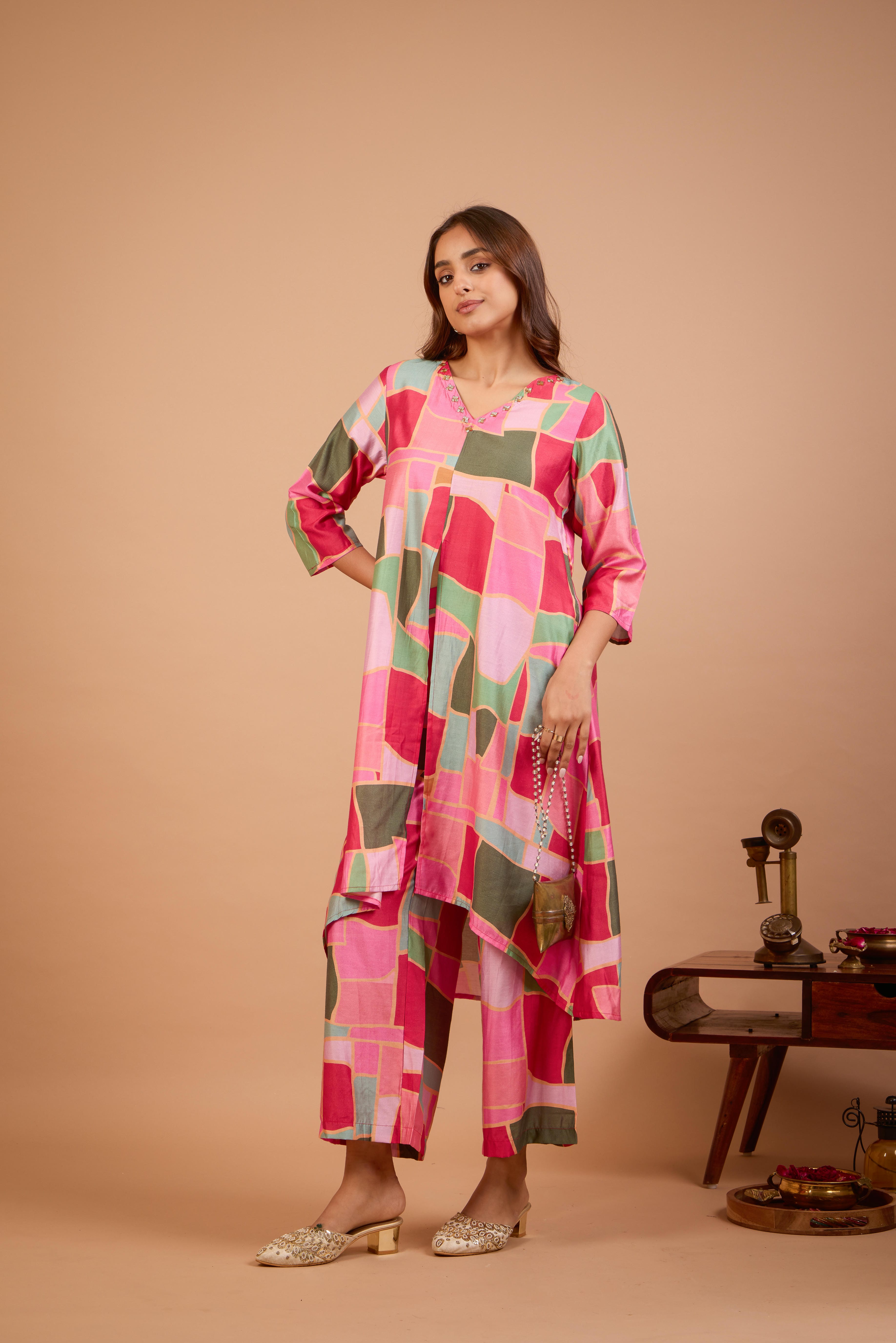 Alaya Jugni Multicolour Kurta Set