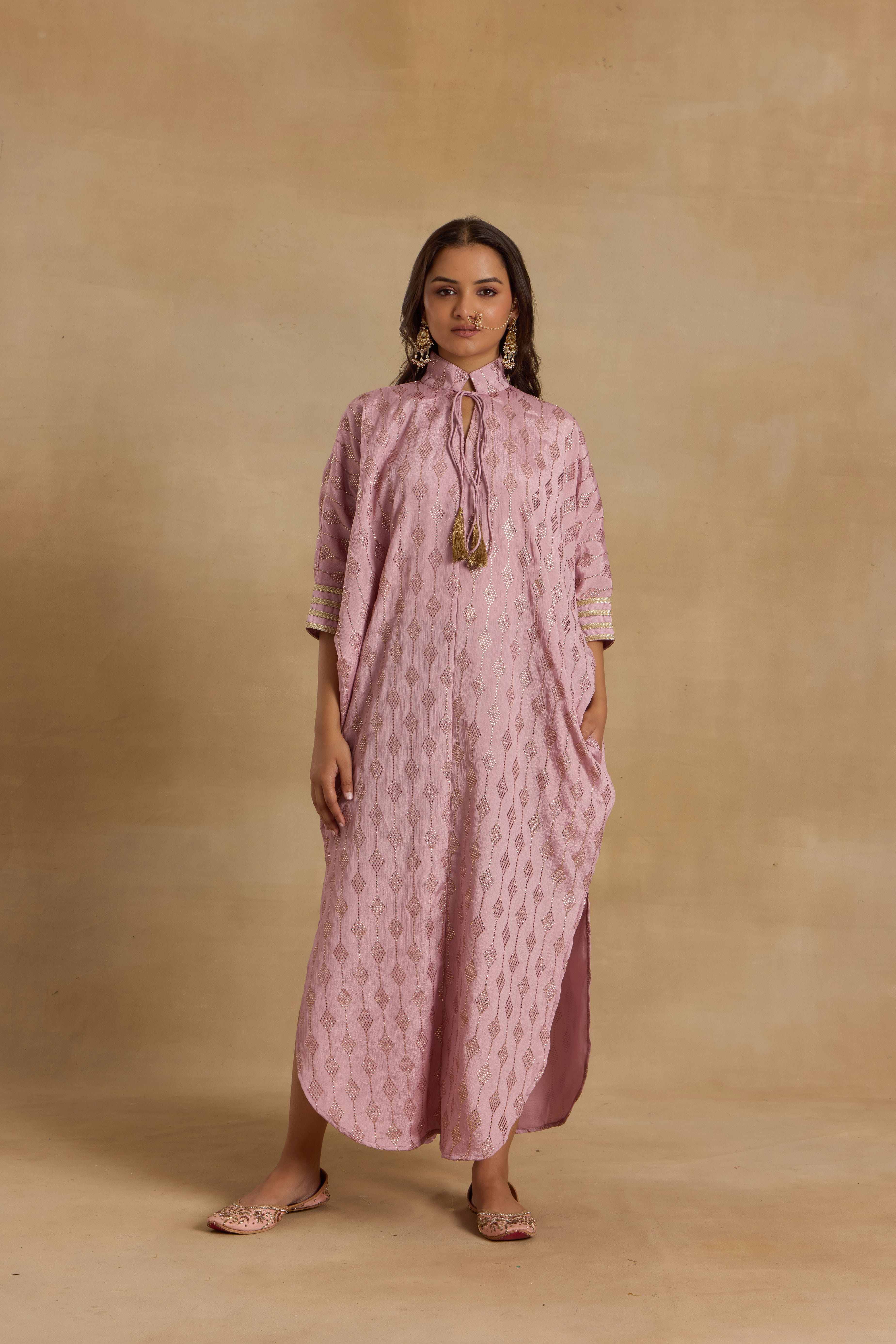 Alaya Heer Signature Lilac Kaftan