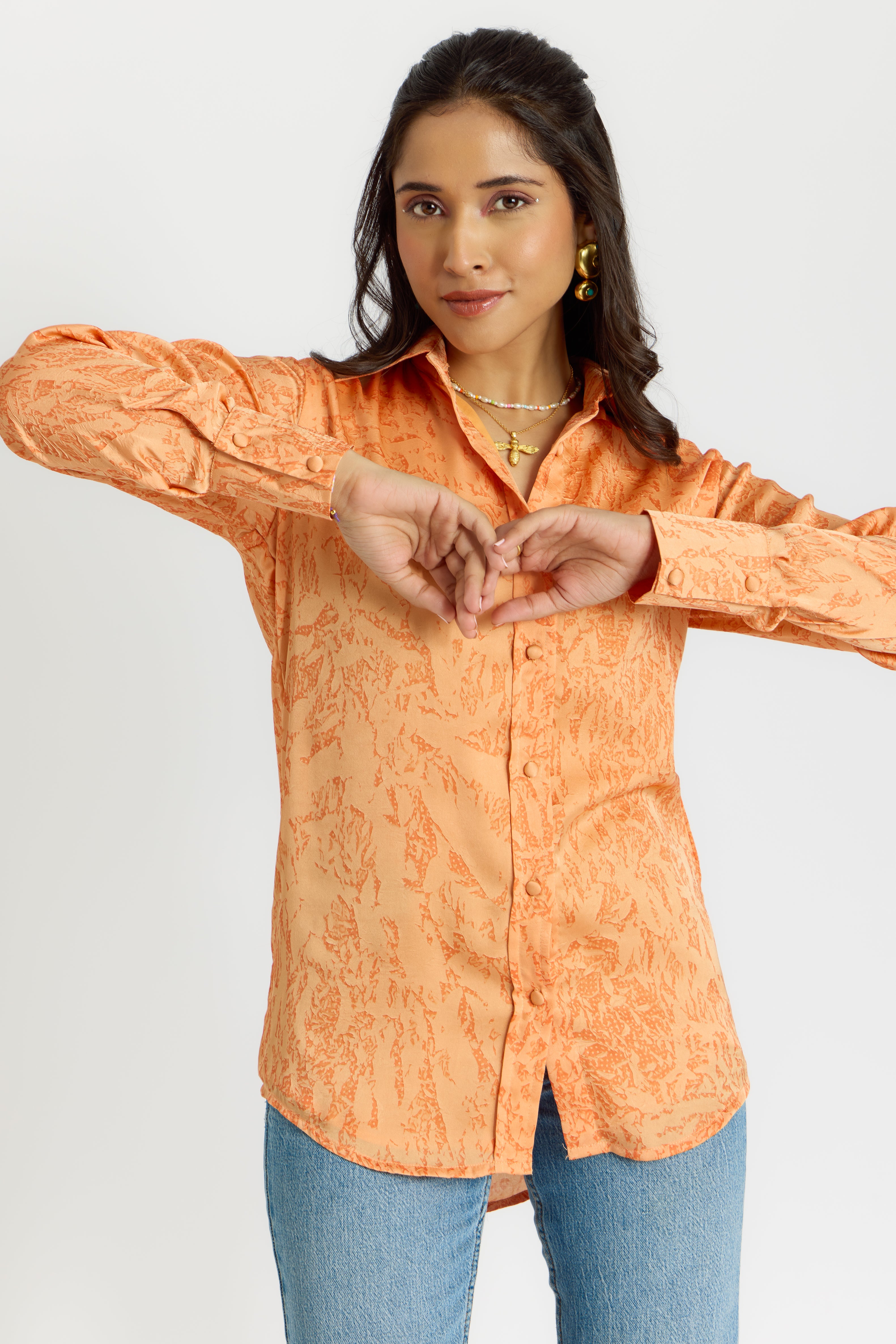 Alaya Cairo Peachy Affair Shirt