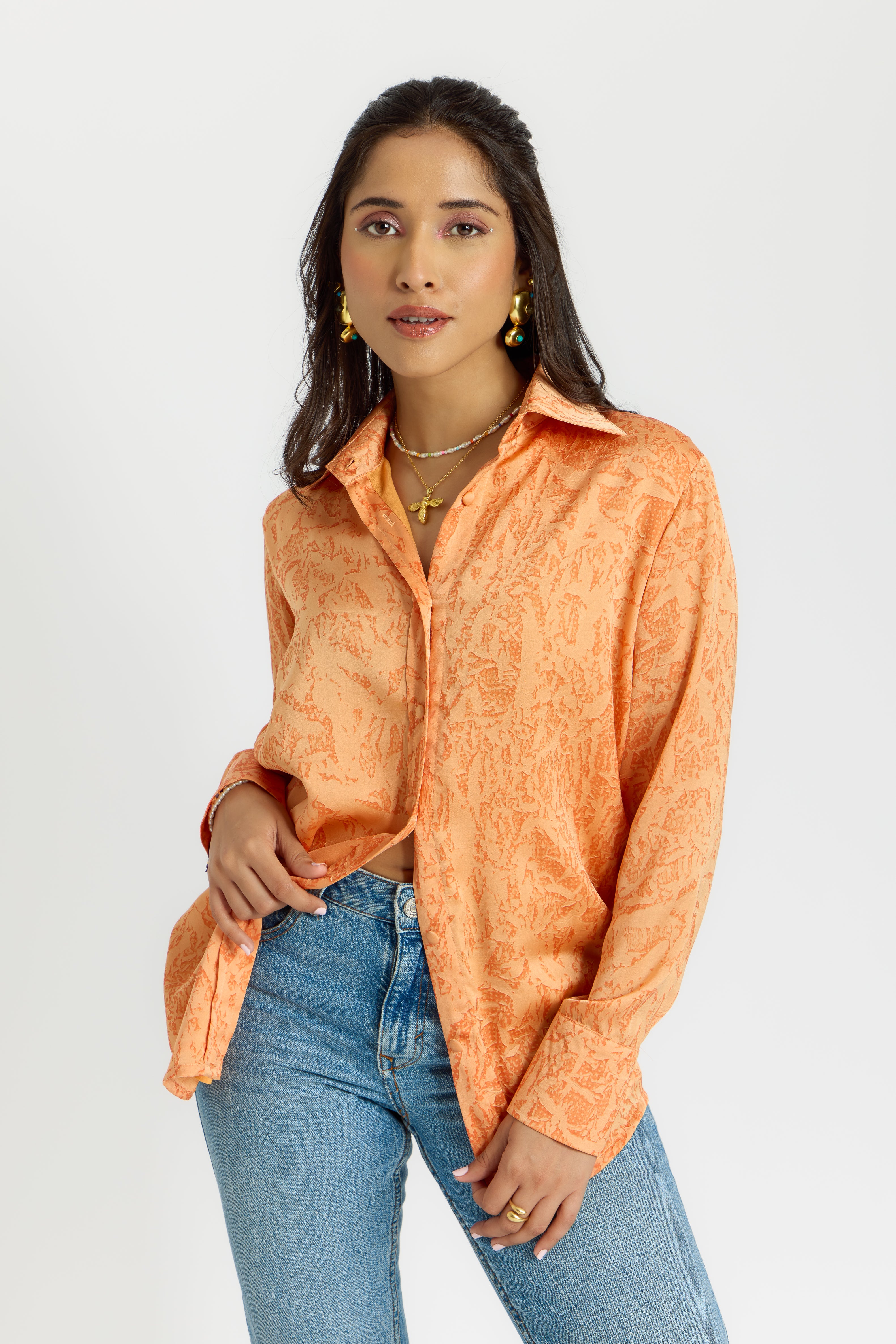 Alaya Cairo Peachy Affair Shirt