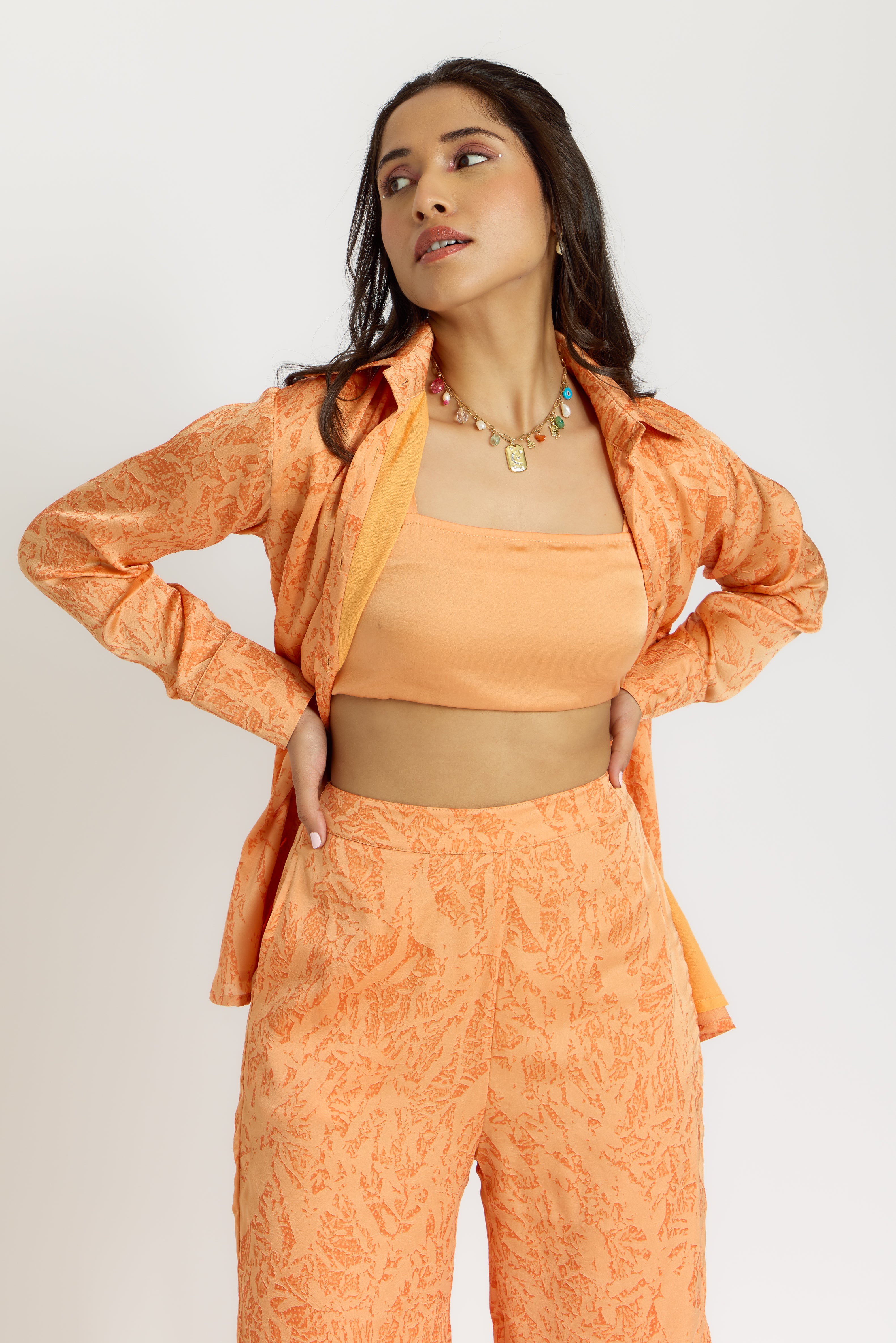 Alaya Cairo Peach Tube Top