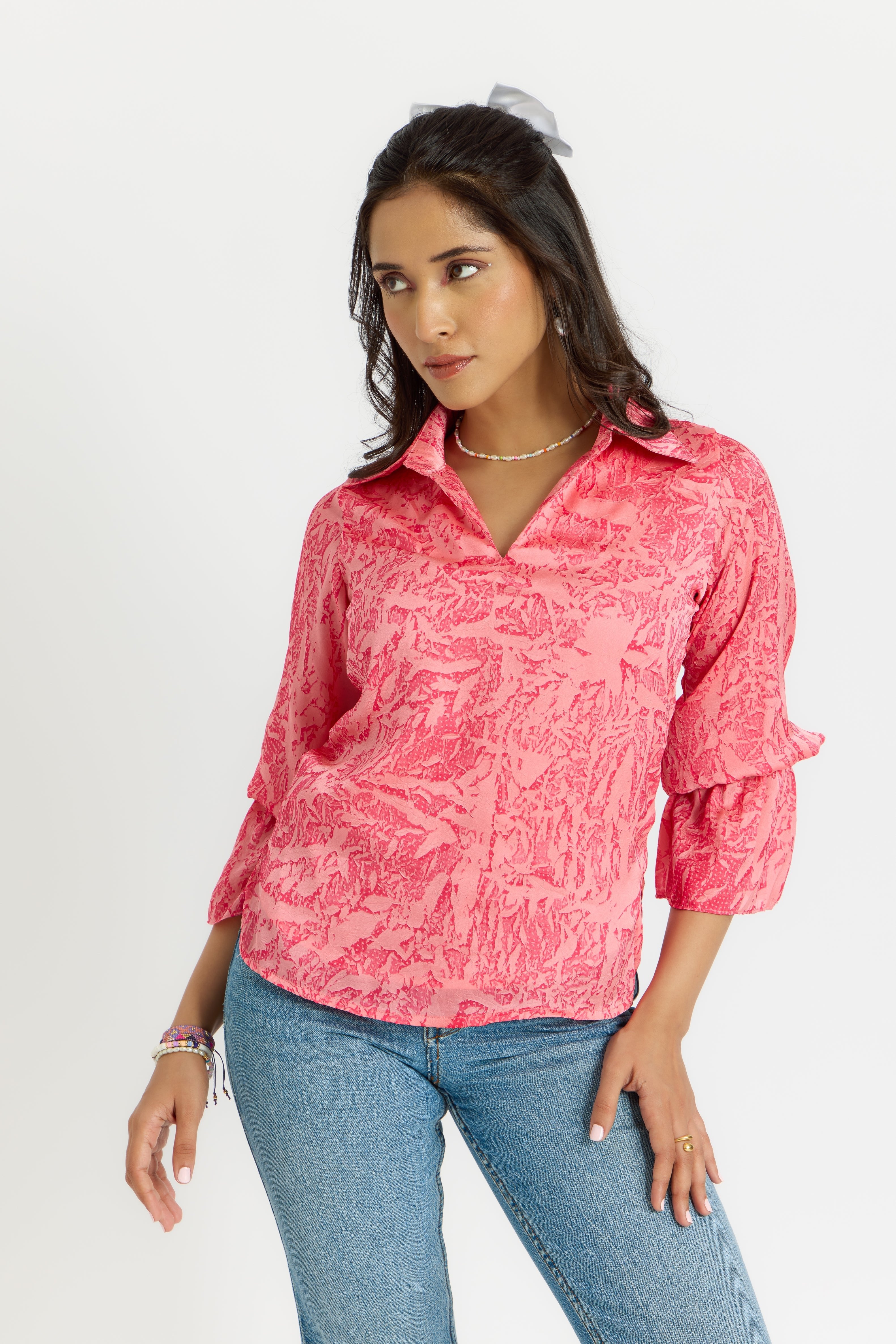 Alaya Cairo Pink Classic Top