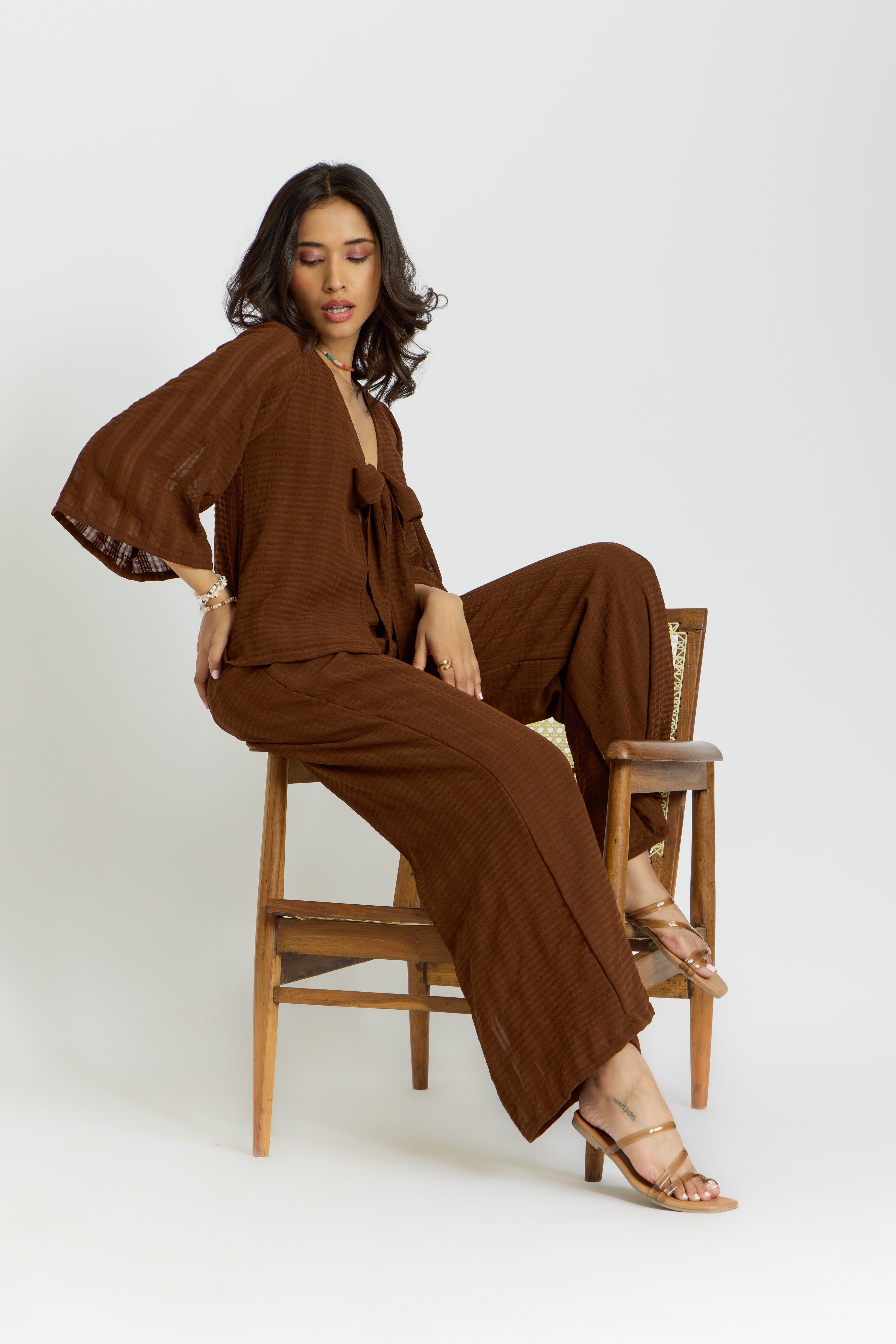 Alaya Cairo Tie up Co-ord Set