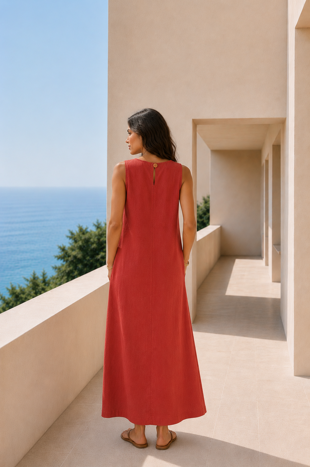 Tokyo Brick Ease Dress